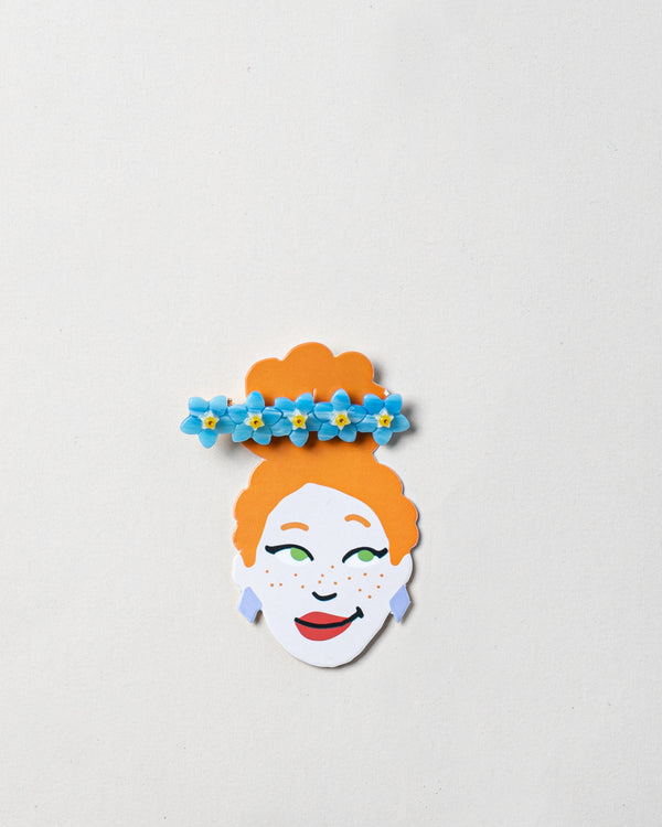 Forget Me Not Hair Clip