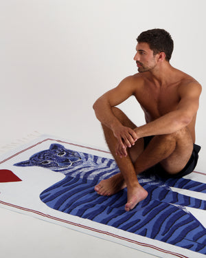 Fouta Towel 100 King Blue