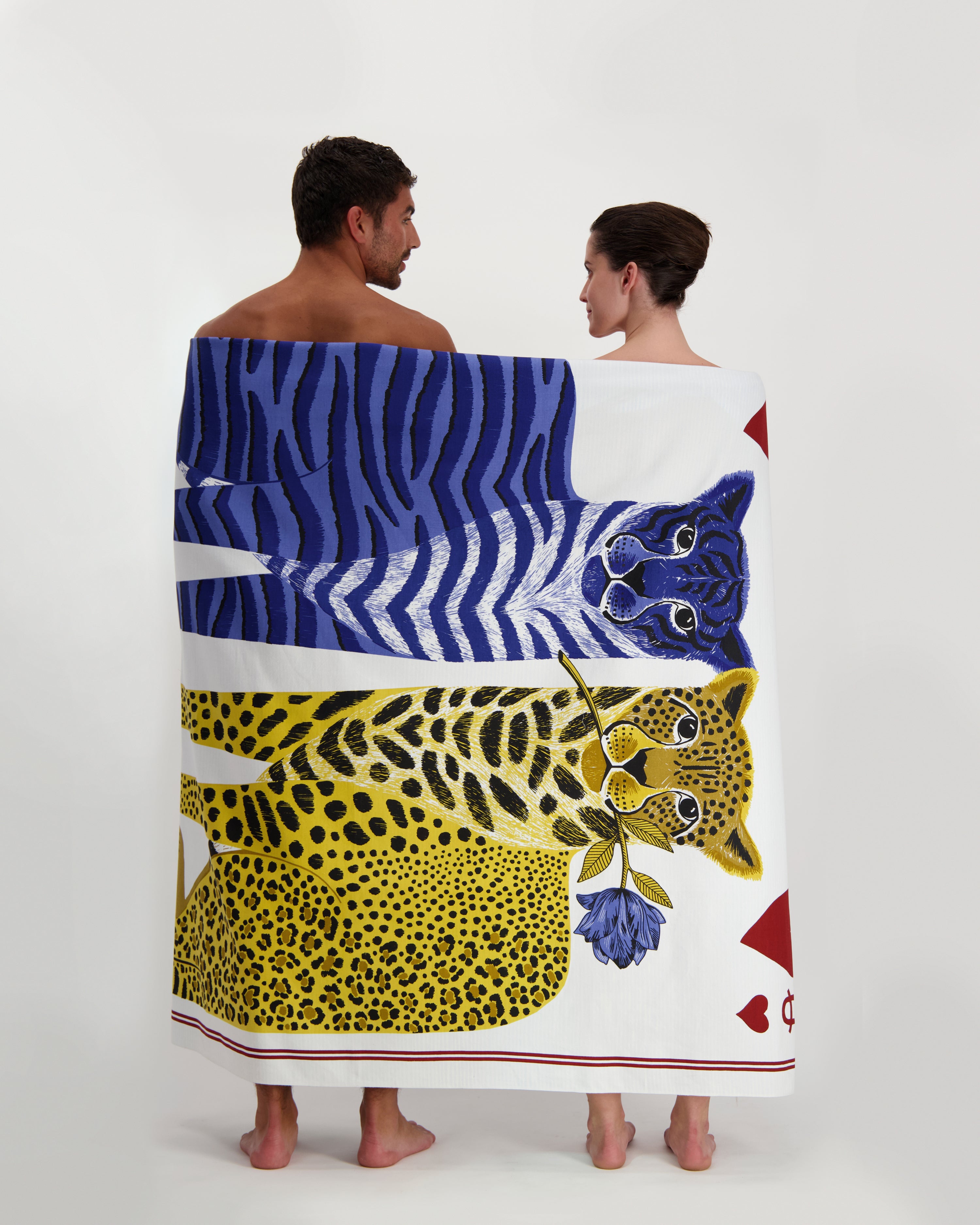 Fouta Towel 140 King & Queen White
