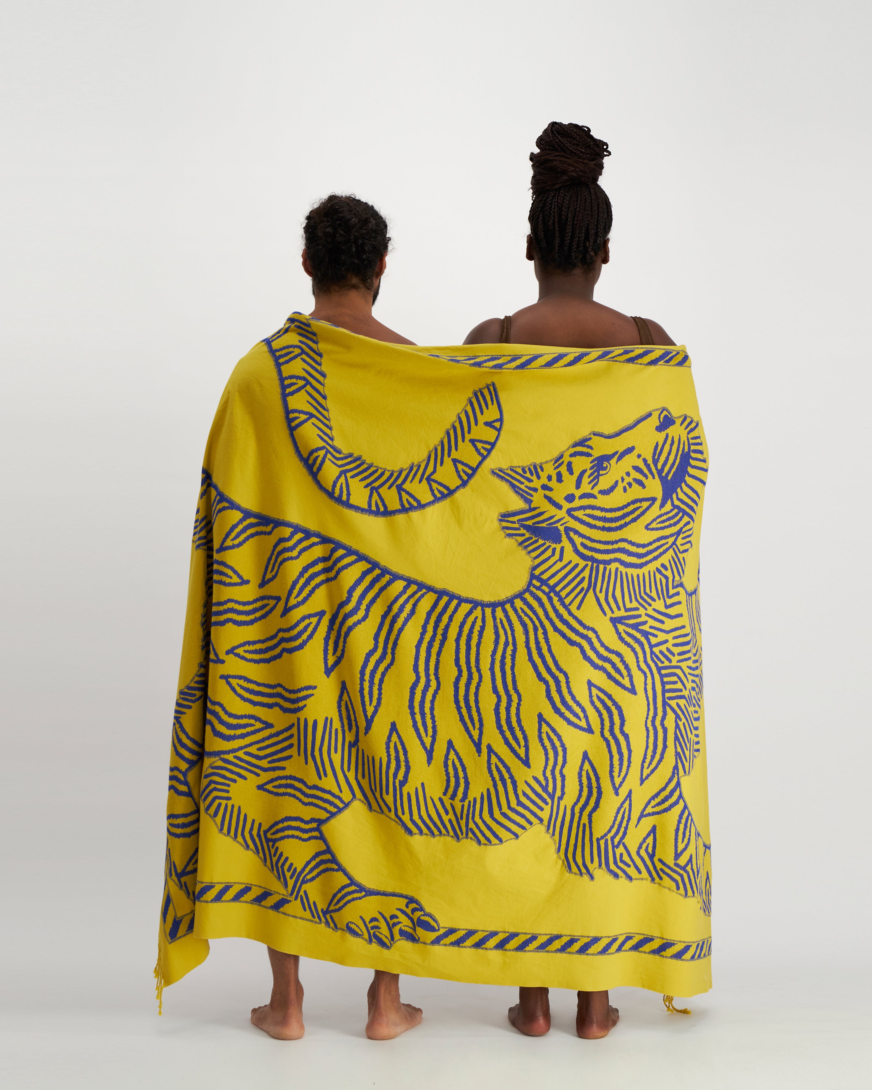 Fouta Towel 140 Mantra 3D Yellow