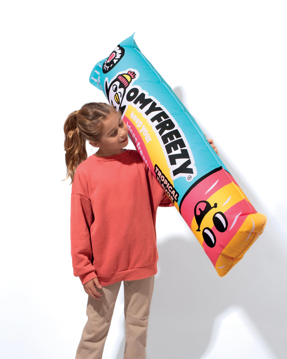 Freezy Giant Inflatable Cushion