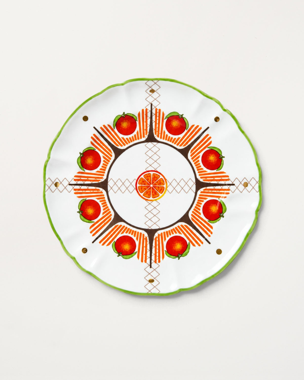 Fruit Plate Orange D20.5cm