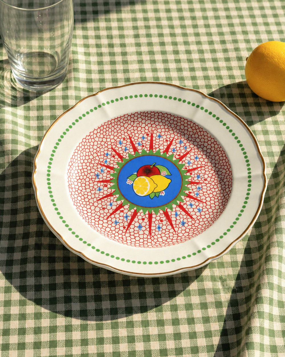Fruit Plate Lemon D20.5cm