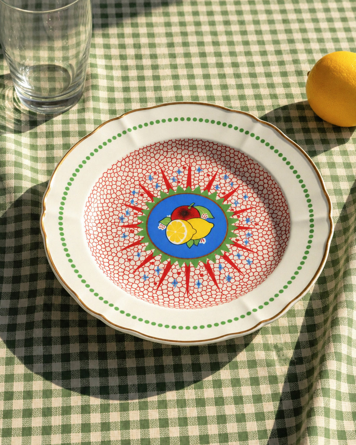 Fruit Plate Lemon D20.5cm
