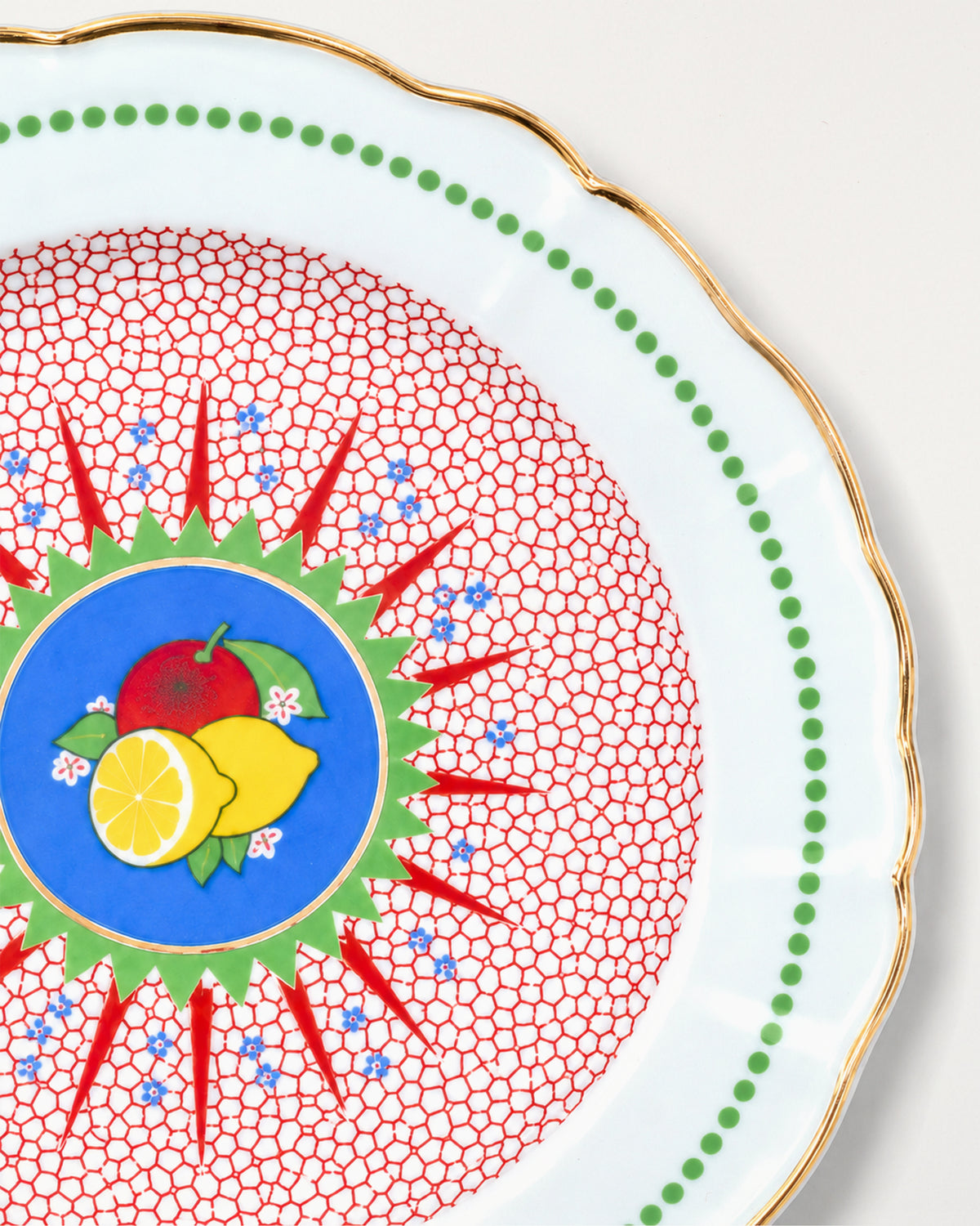 Fruit Plate Lemon D20.5cm