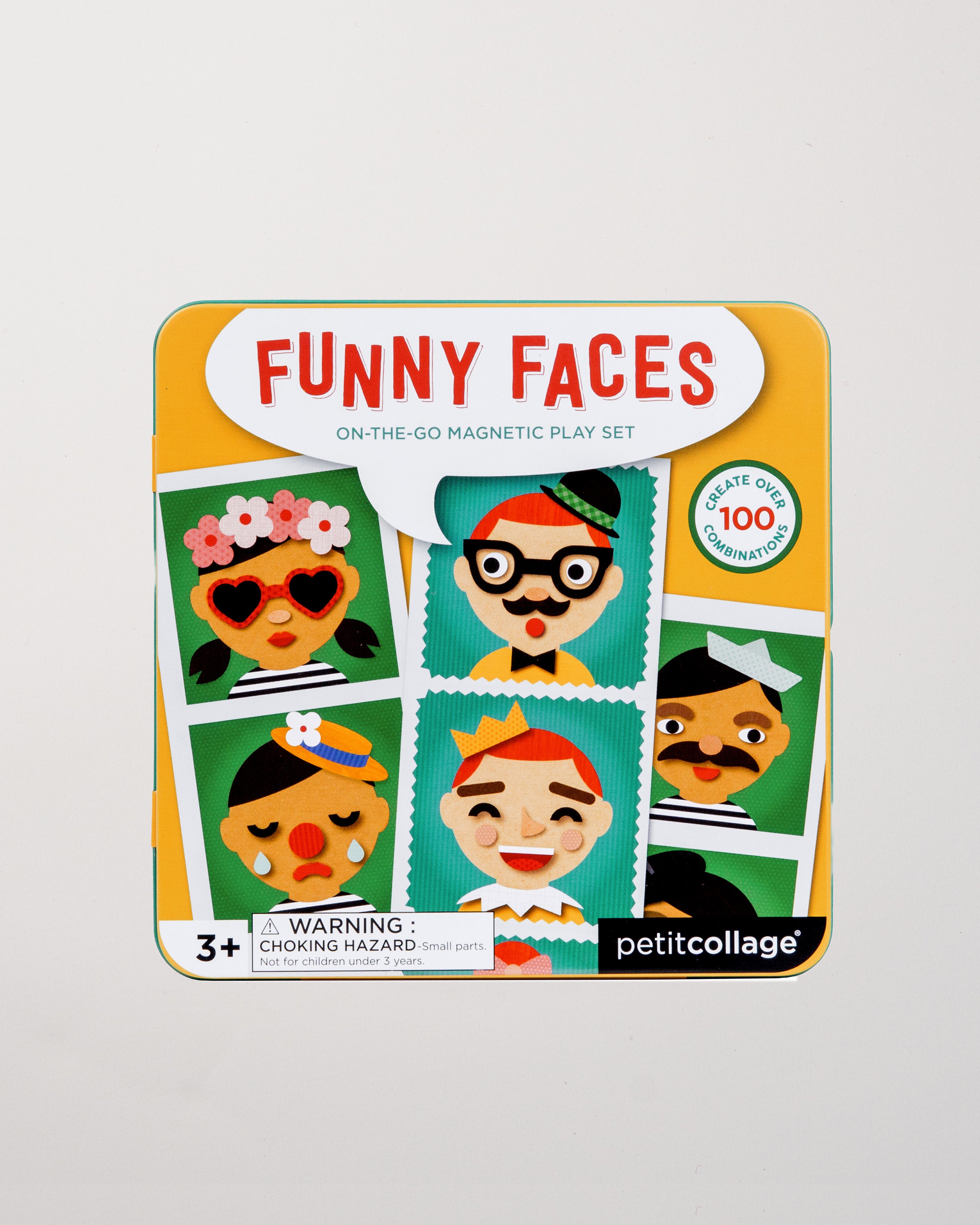 Funny Faces On-the-Go Magnetic Play