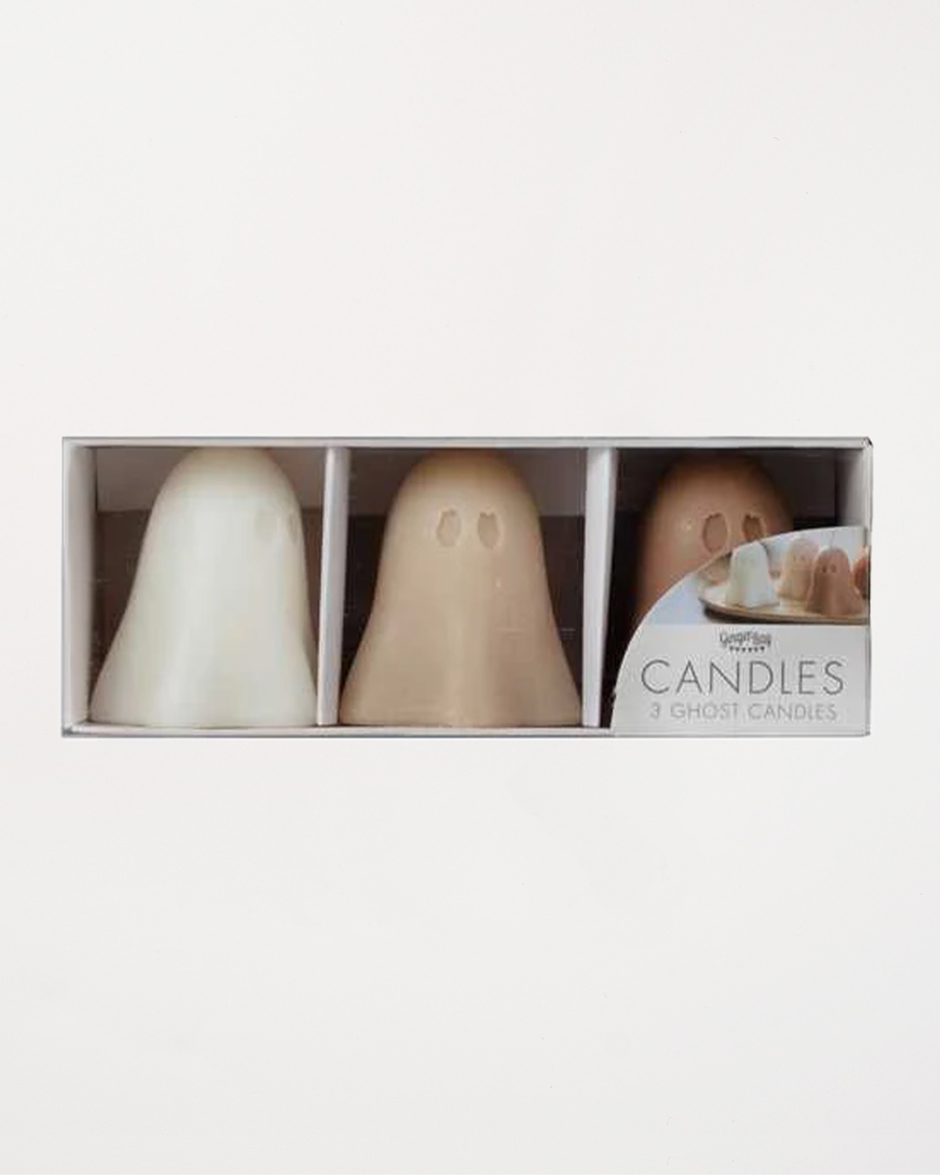 Ghost Halloween Candles