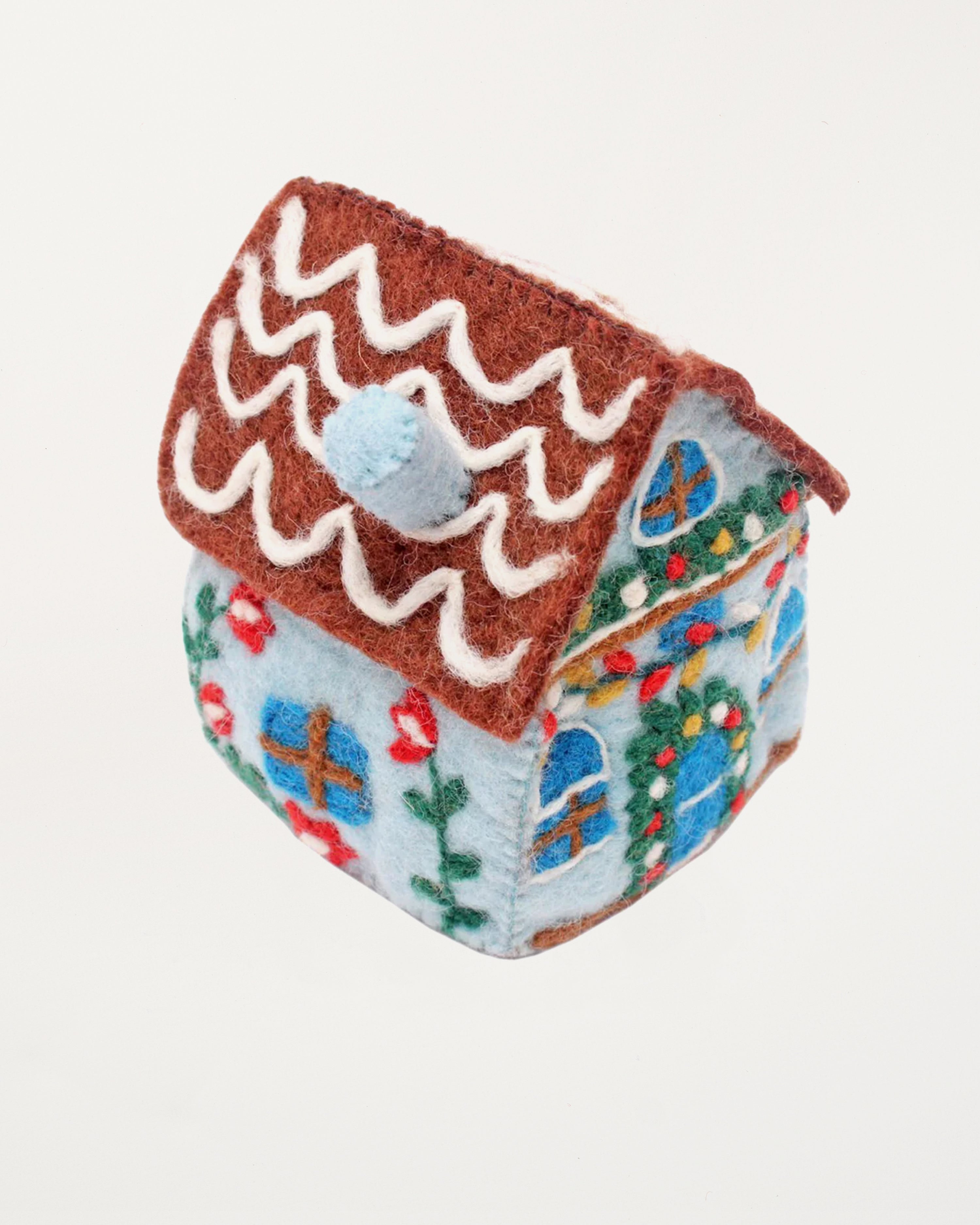 Gingerbread House Shelf Decoration