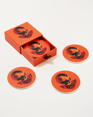 Gipsy Set of 4 Ceramic Coasters