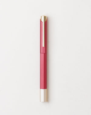 Glamour Evolve Bihex Rollerball Pen Marsala