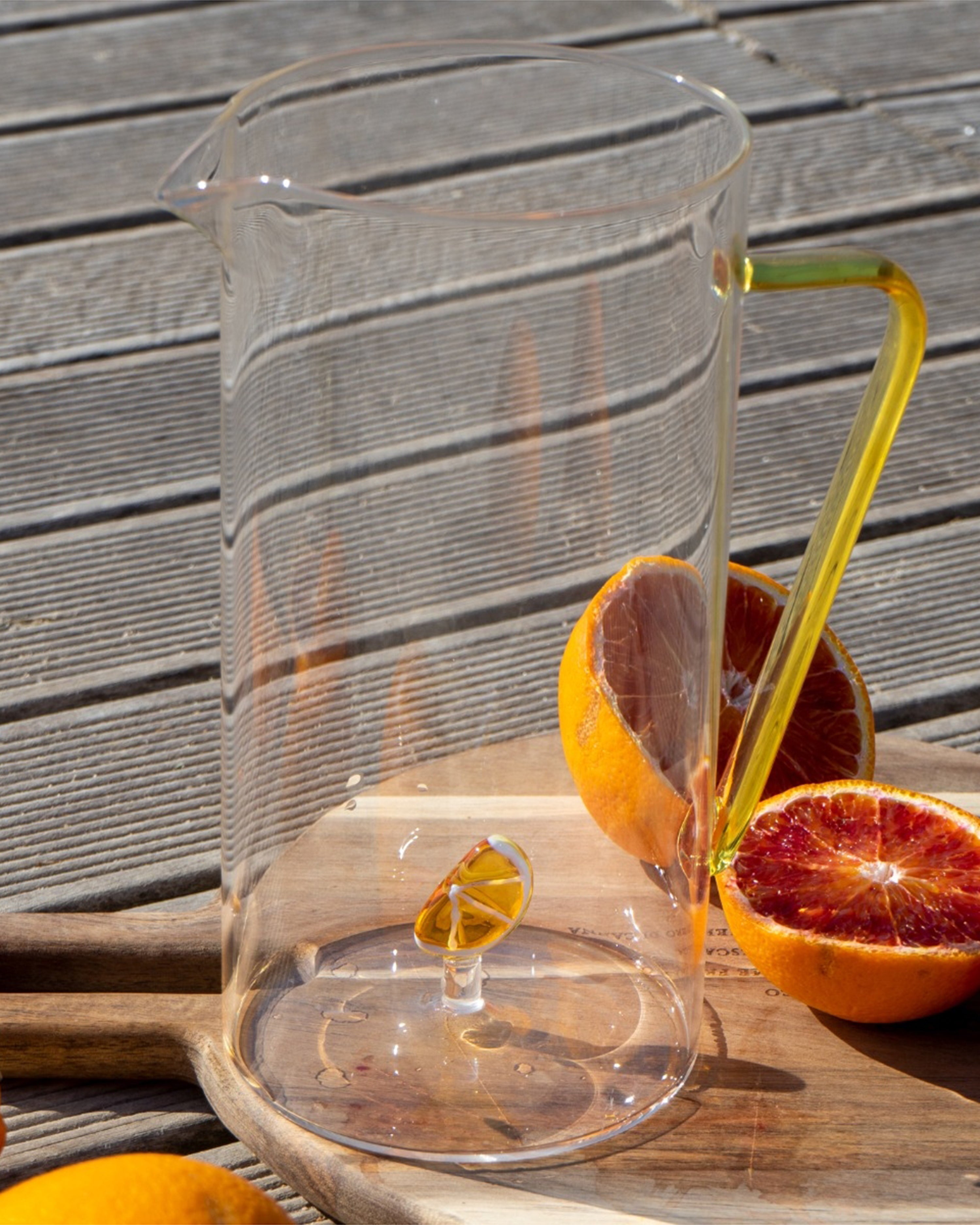 Glass Carafe Orange