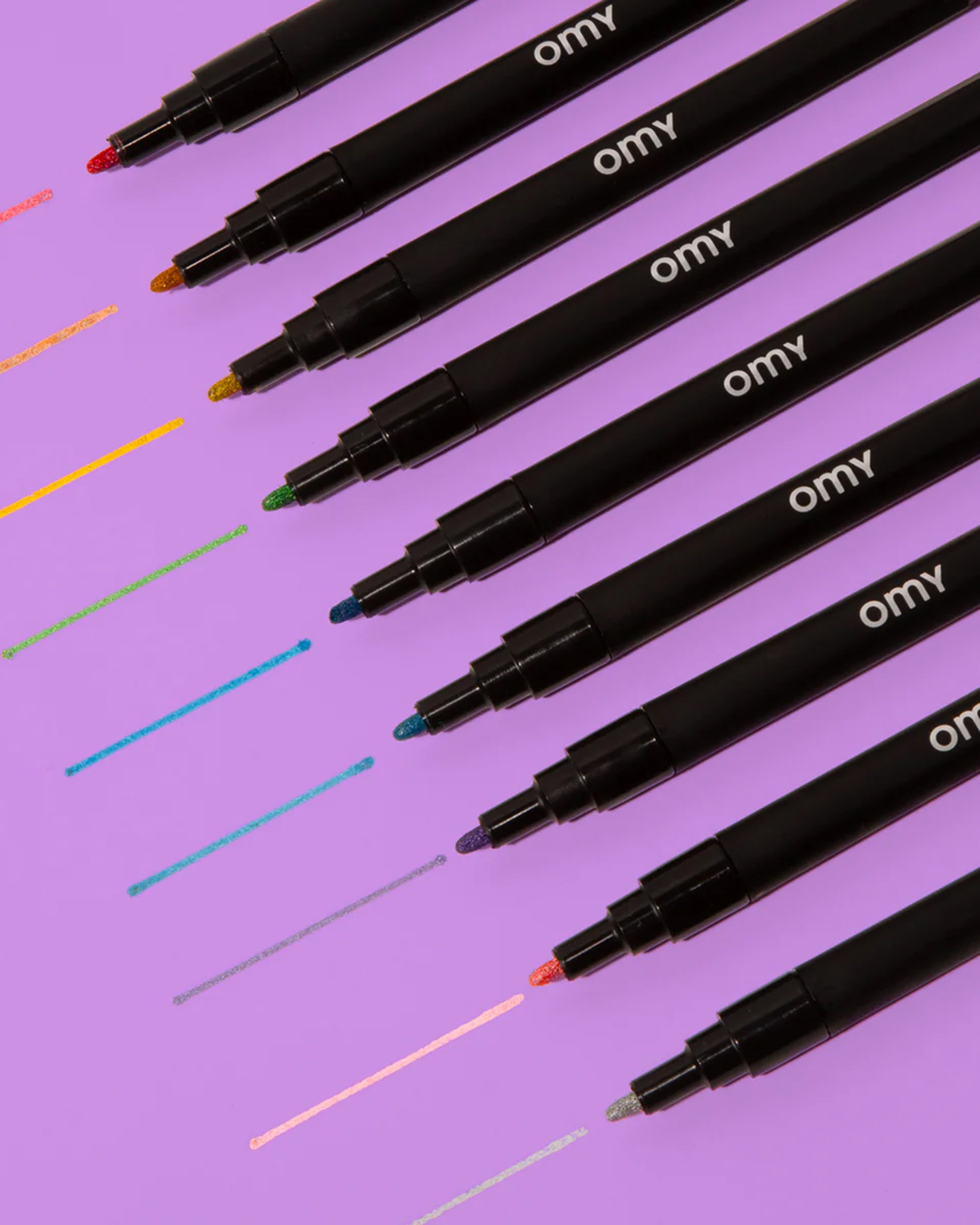 Glitter Markers