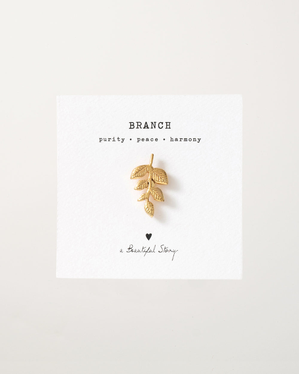 Gold Brooch Branch