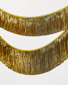 Gold Christmas Tinsel Garland Decoration