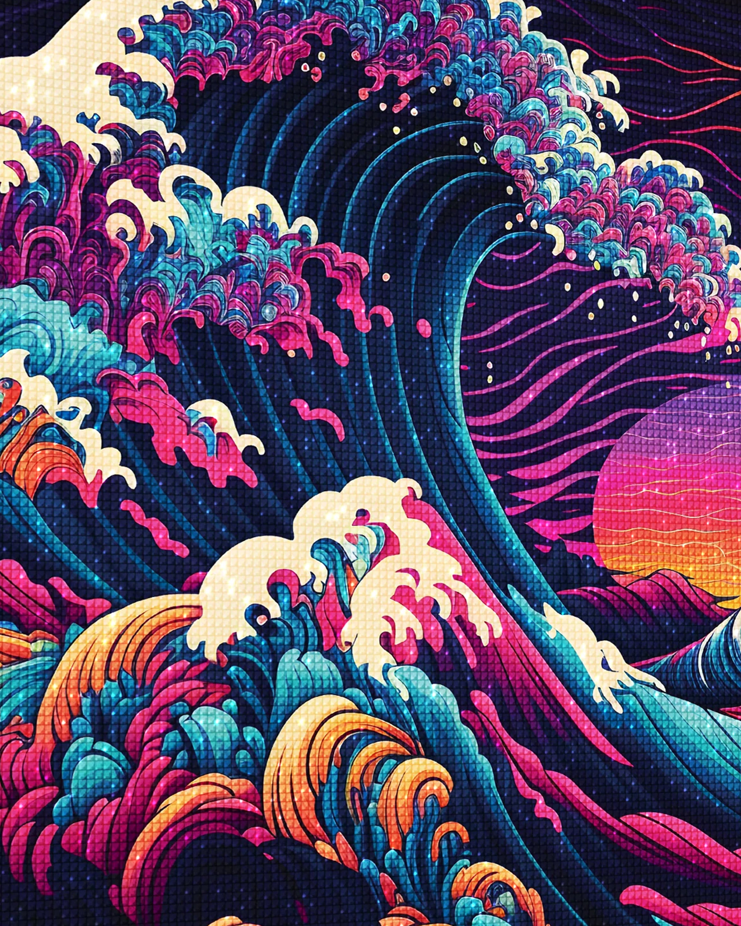 Great Wave Diamond Painting