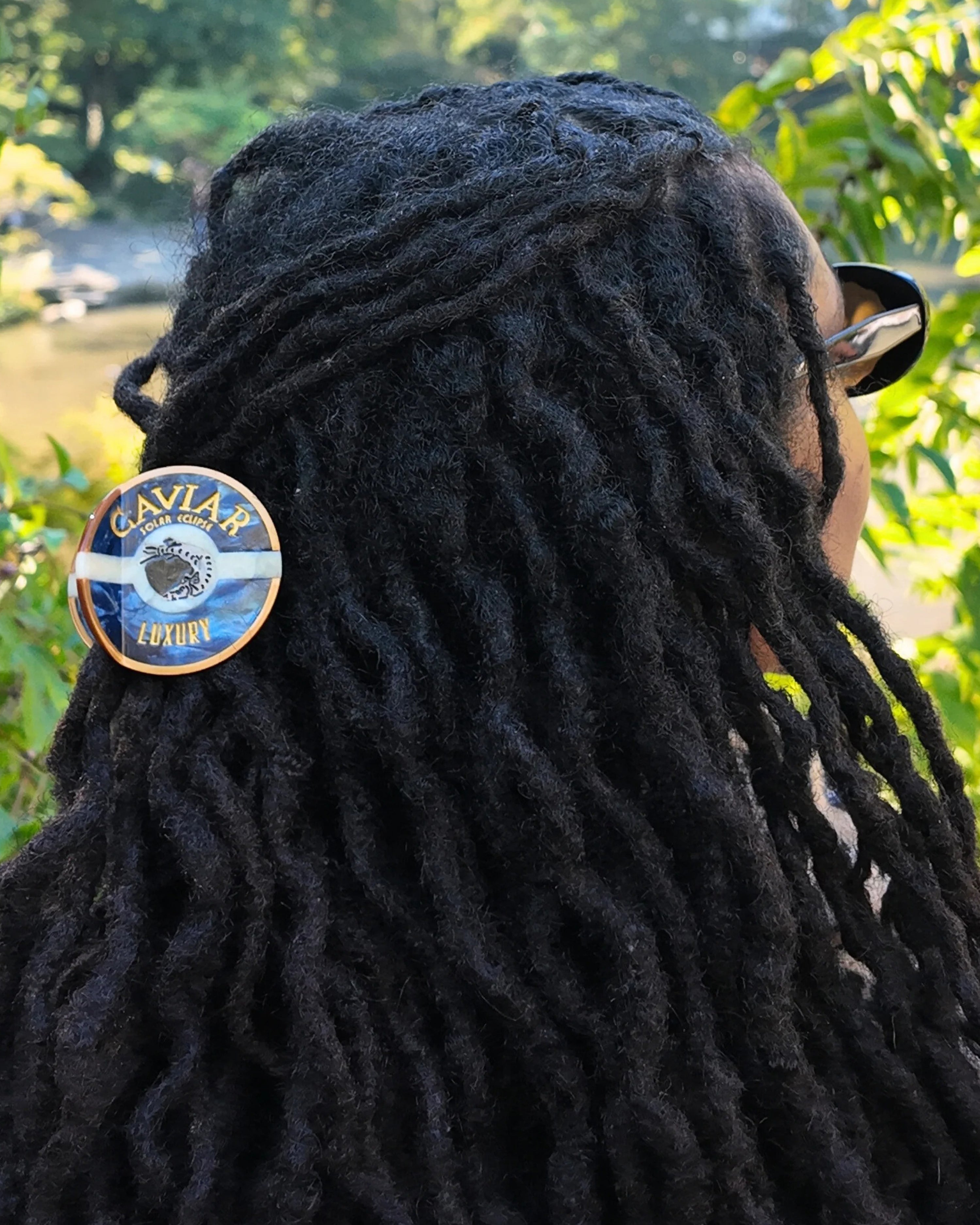 Hand-painted Caviar Claw Hair Clip Eco-Friendly