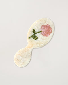 Hand-painted Spring Rose Handbag Hero Brush Eco-Friendly