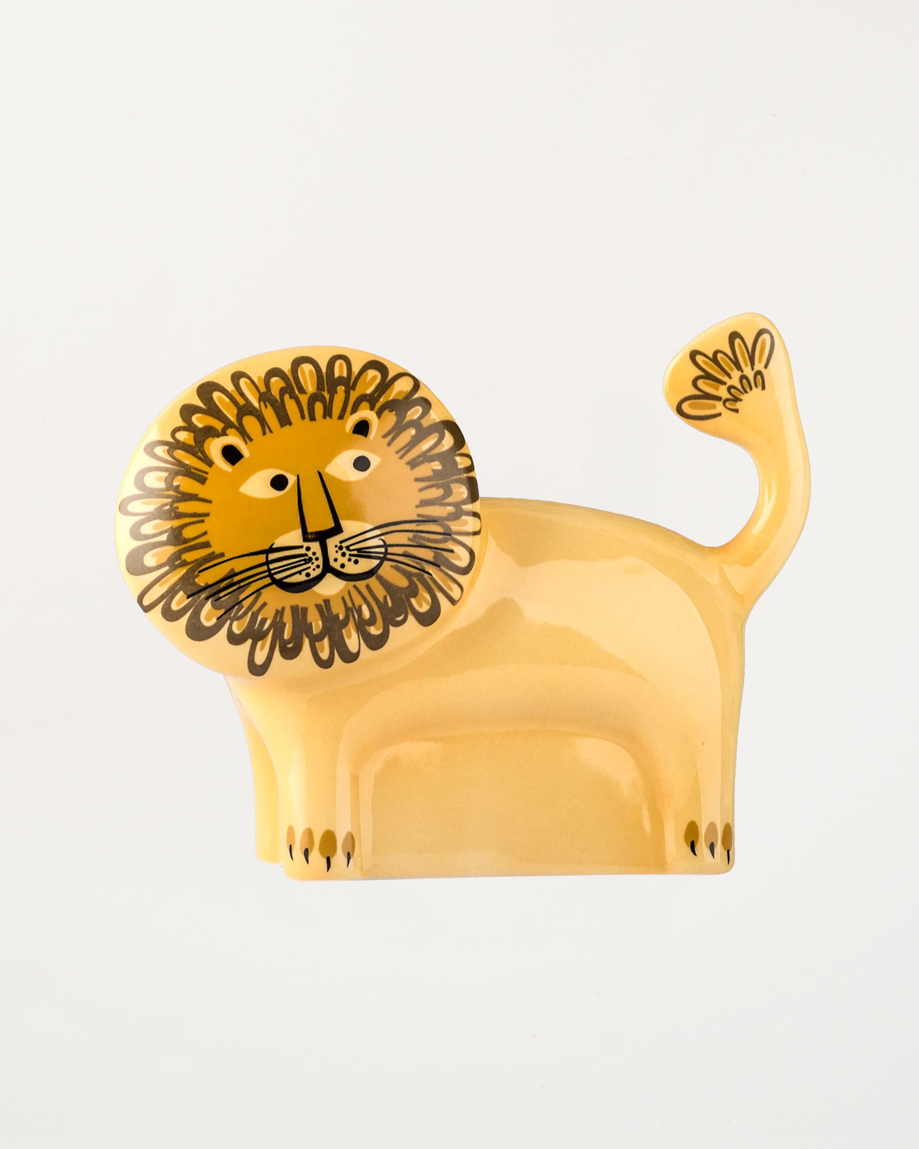 Handmade Ceramic Lion Money Box