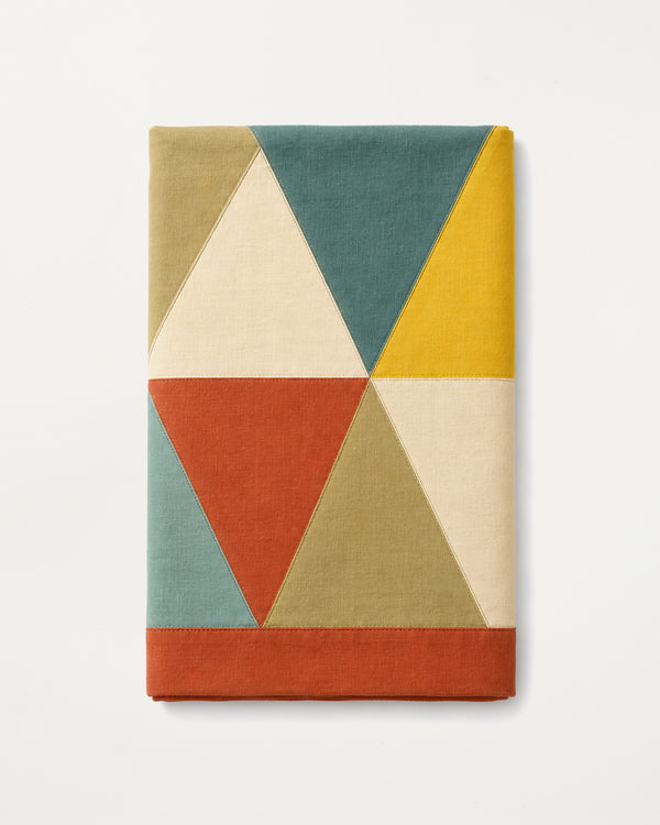 Harlequin Tablecloth in Patchwork Linen 160x300cm