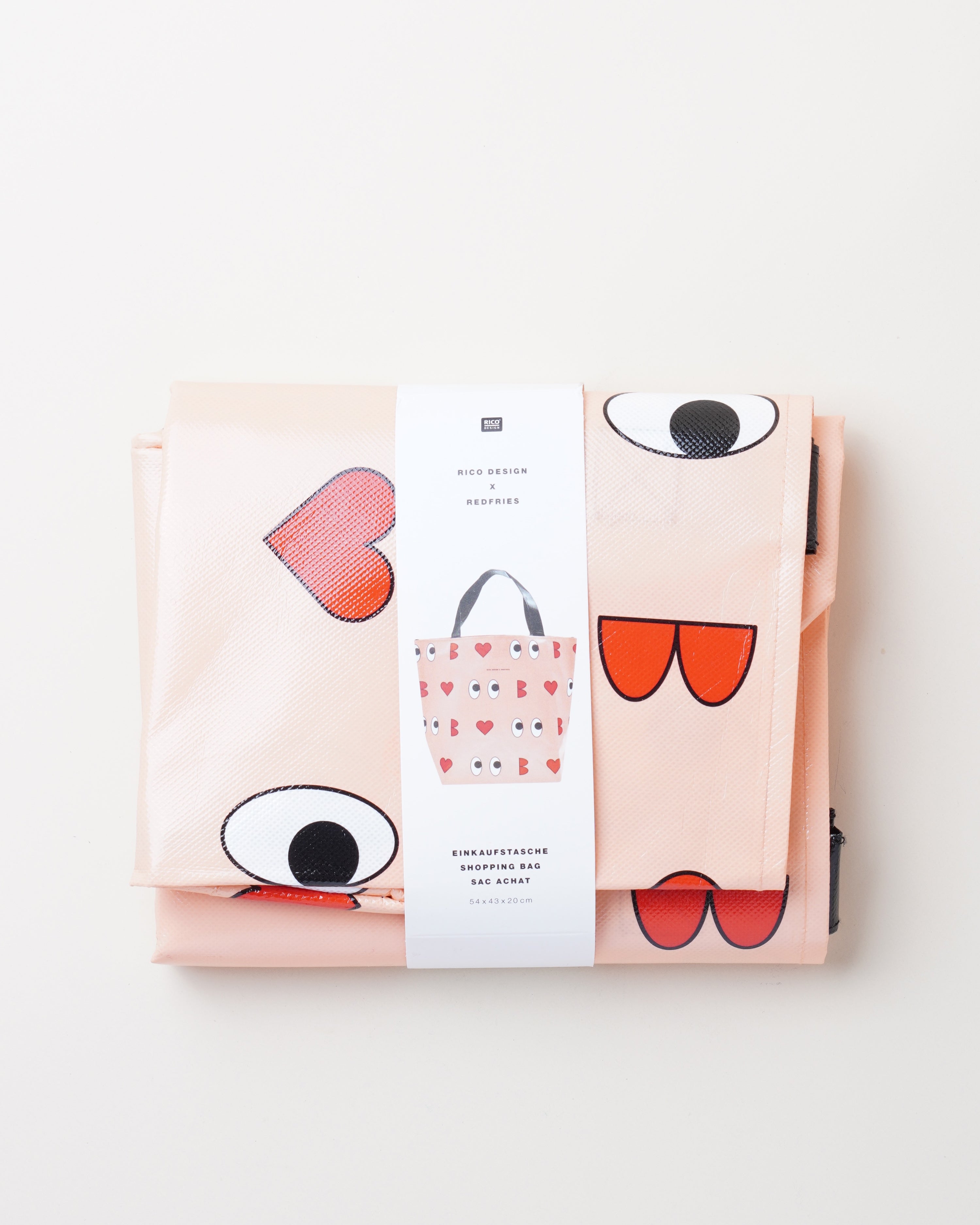Heart/Eyes Pink Bag