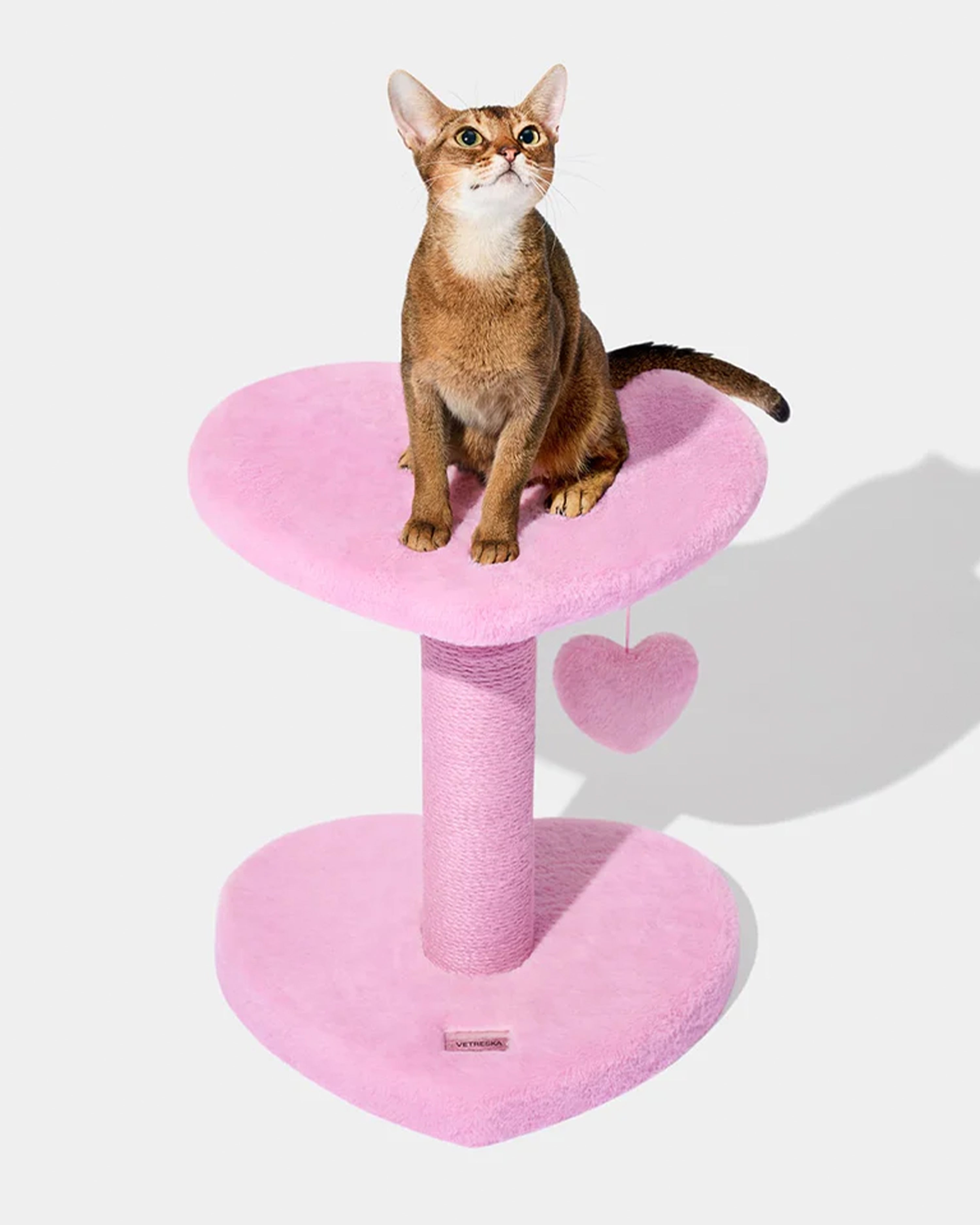 Heartpurrink Cat Climber Two Platforms
