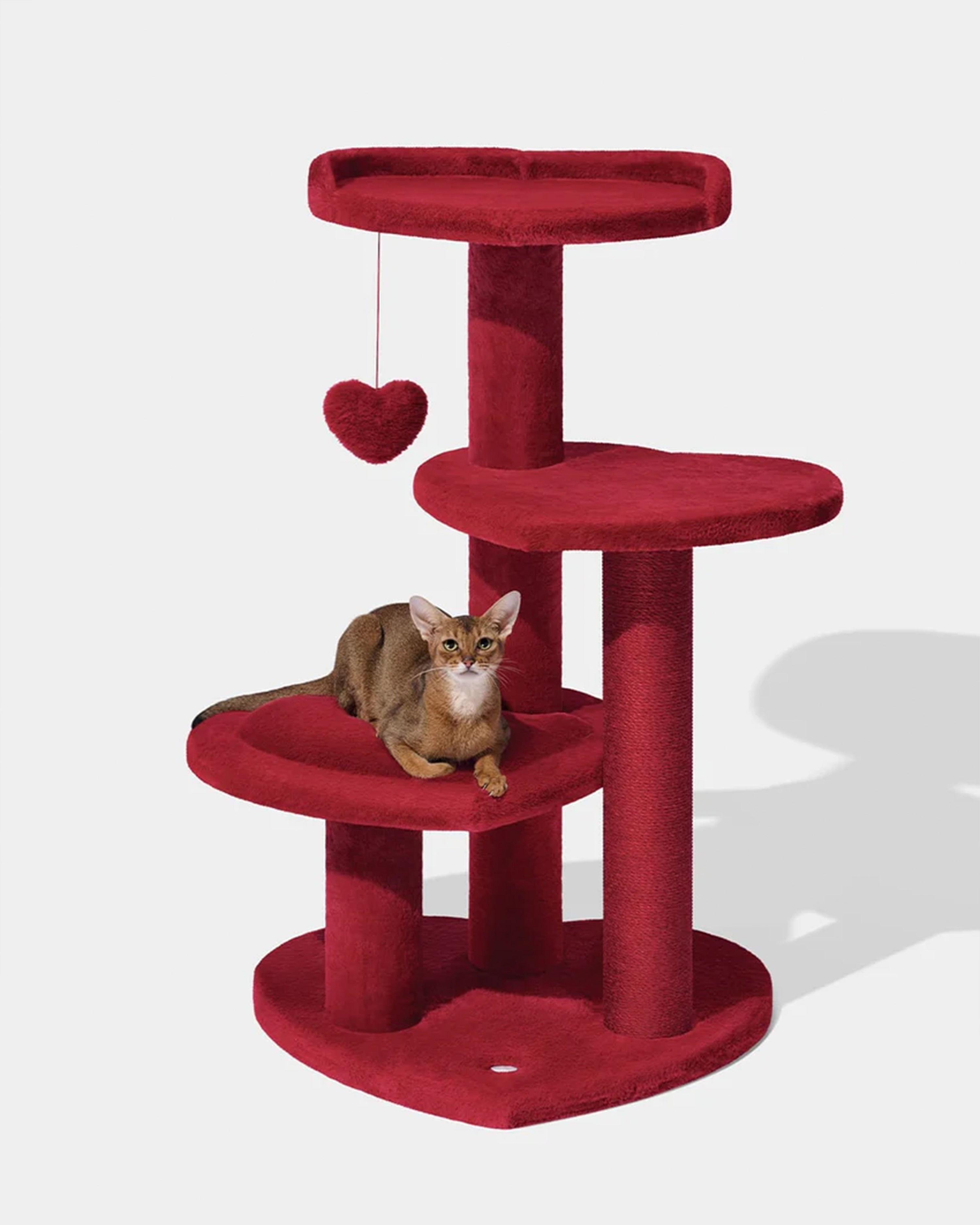 Heartpurrouge Cat Climber Four Platforms