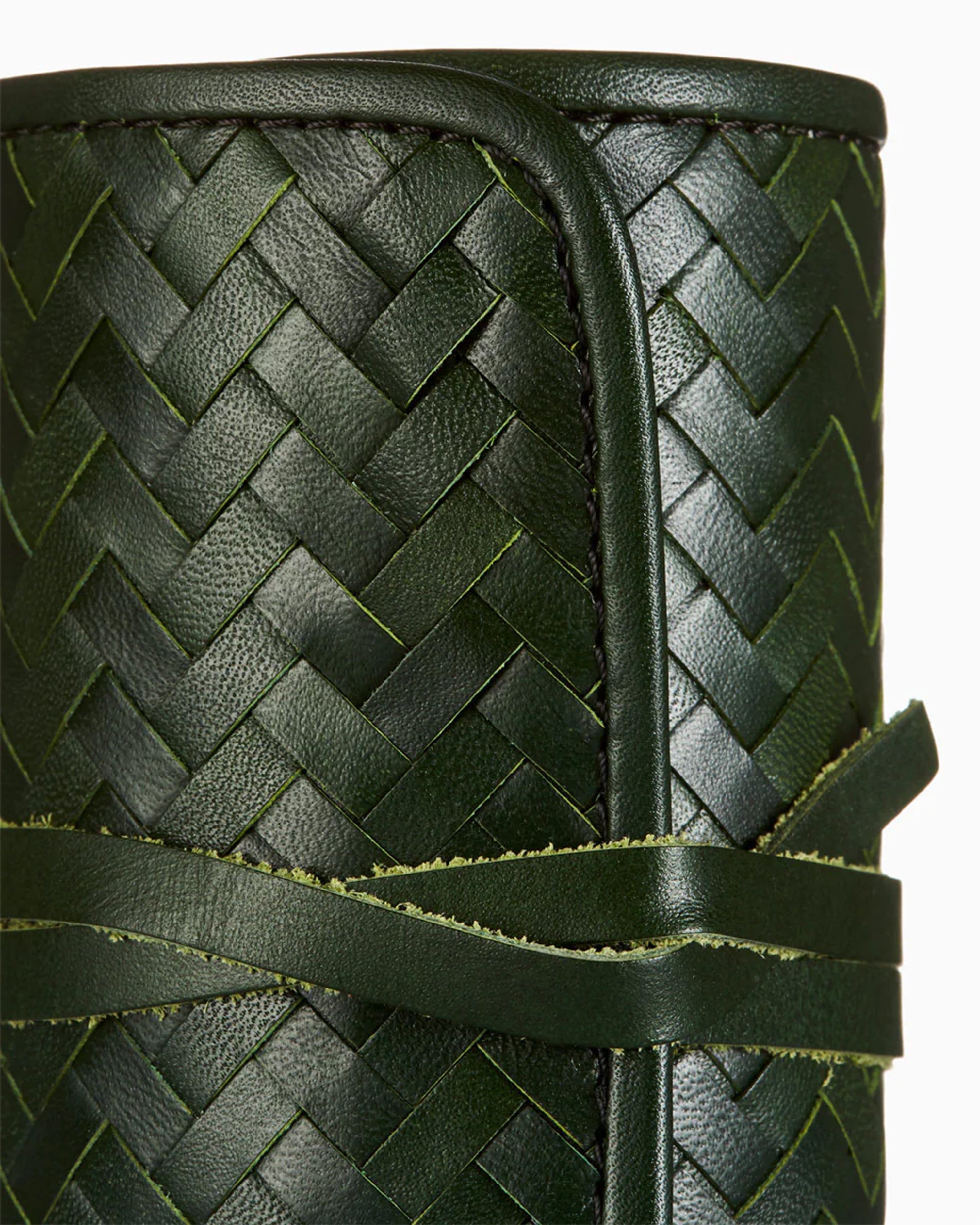 Herringbone Grooming Roll, Racing Green