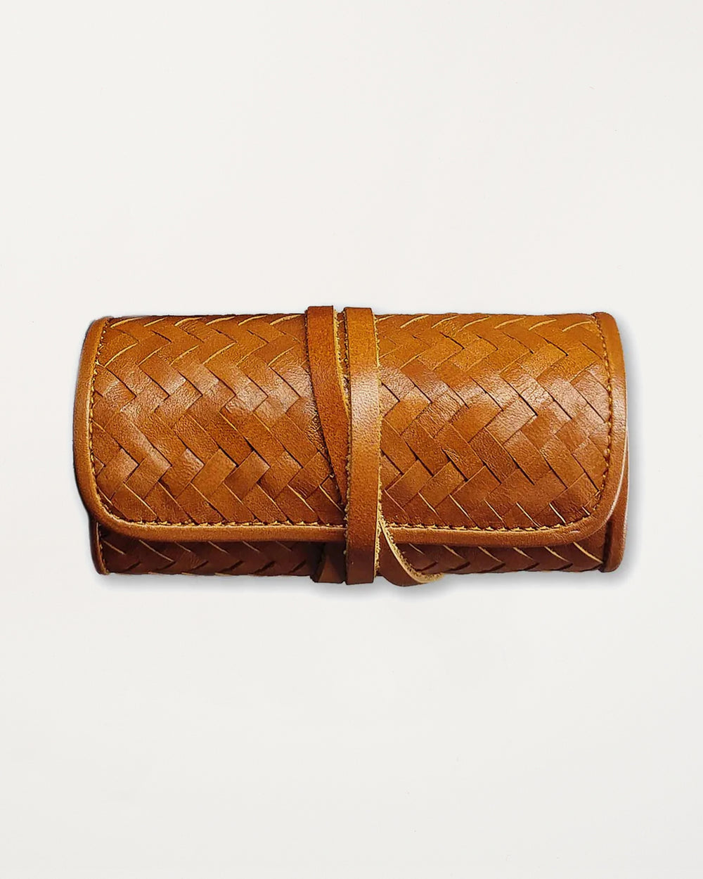 Herringbone Grooming Roll, Tan