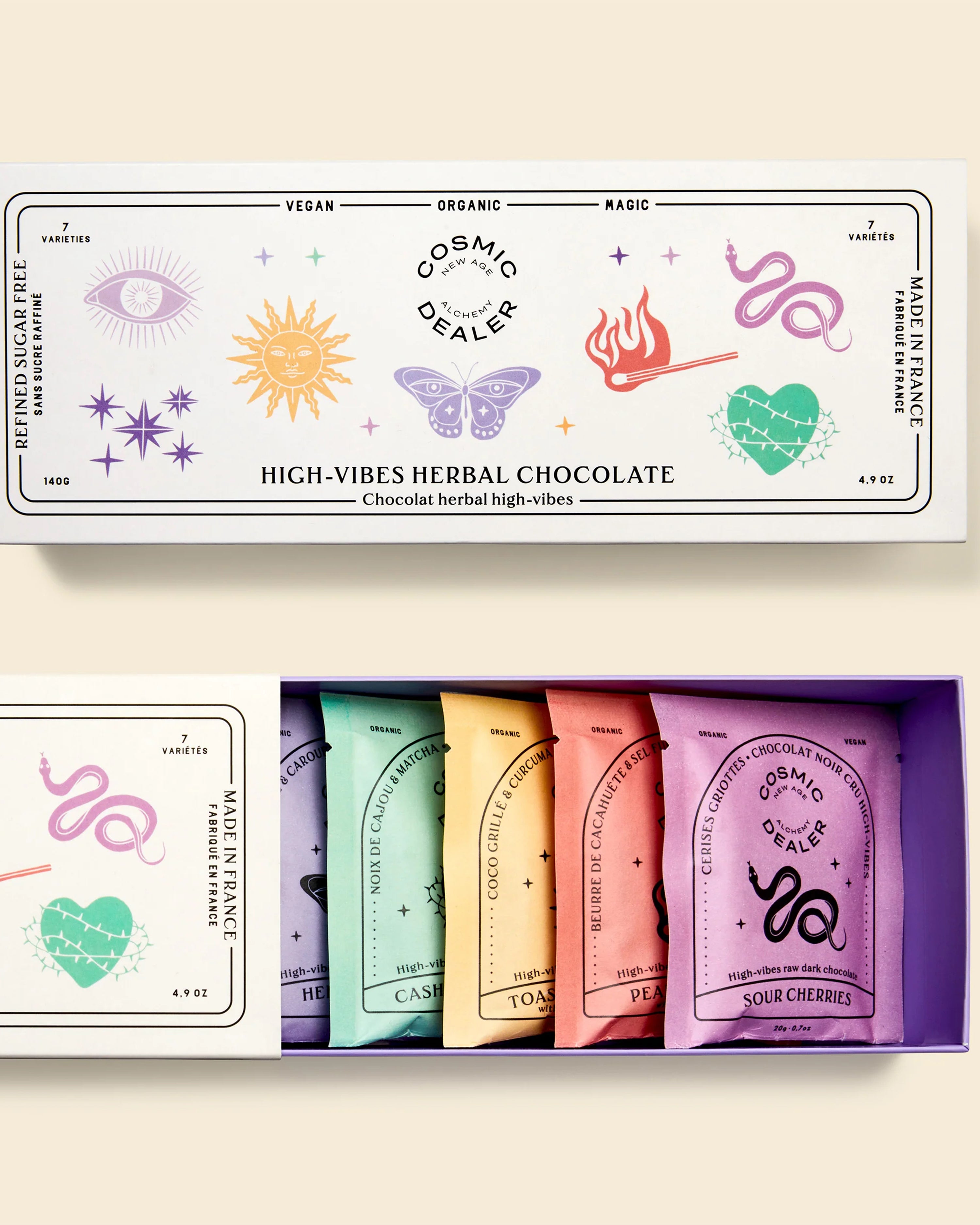 High-Vibes Herbal Chocolate Box