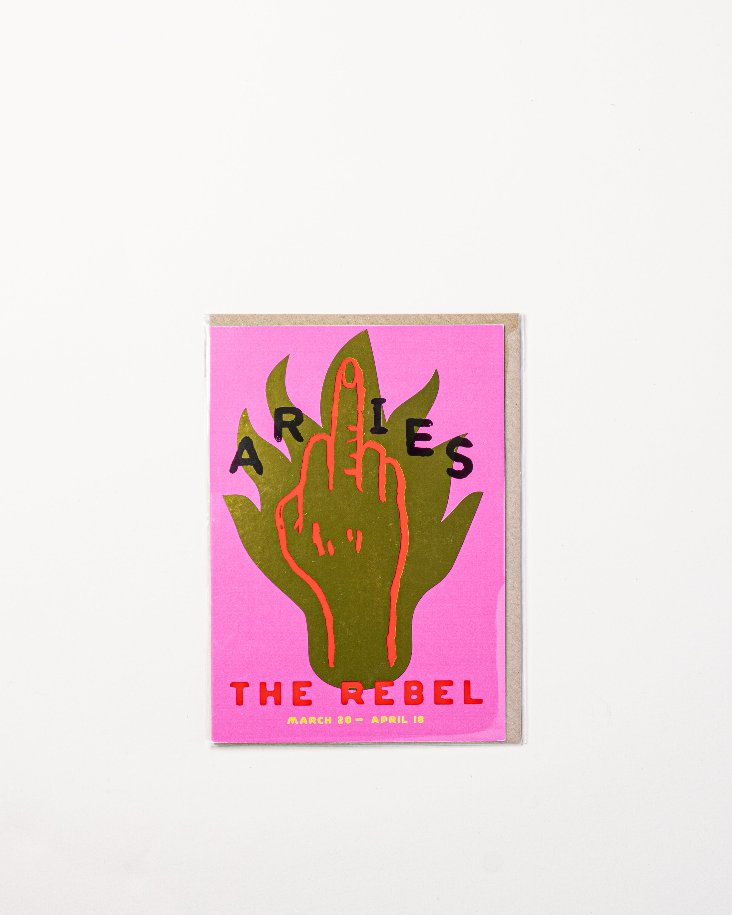 Aries The Rebel Card