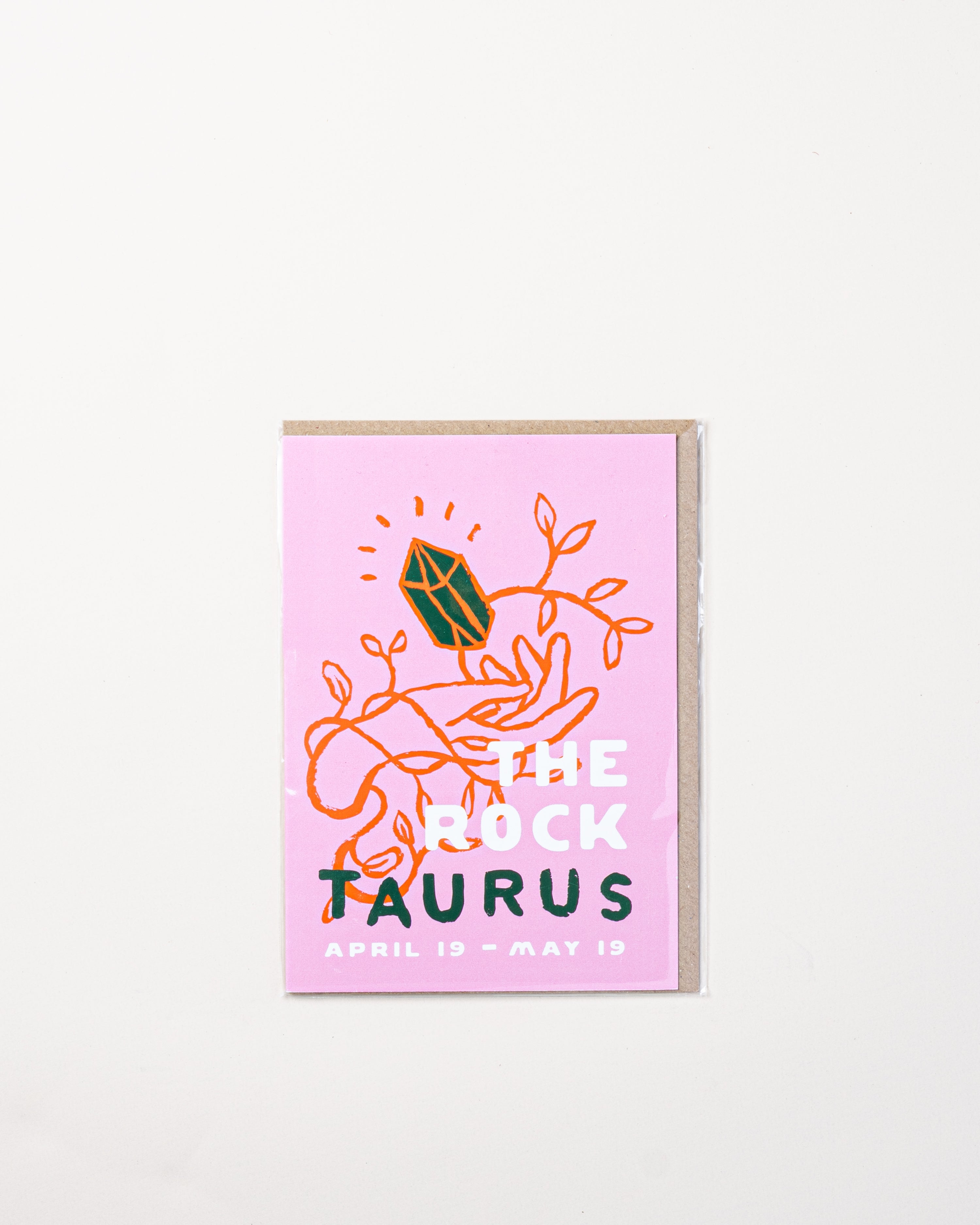 Taurus The Rock Card