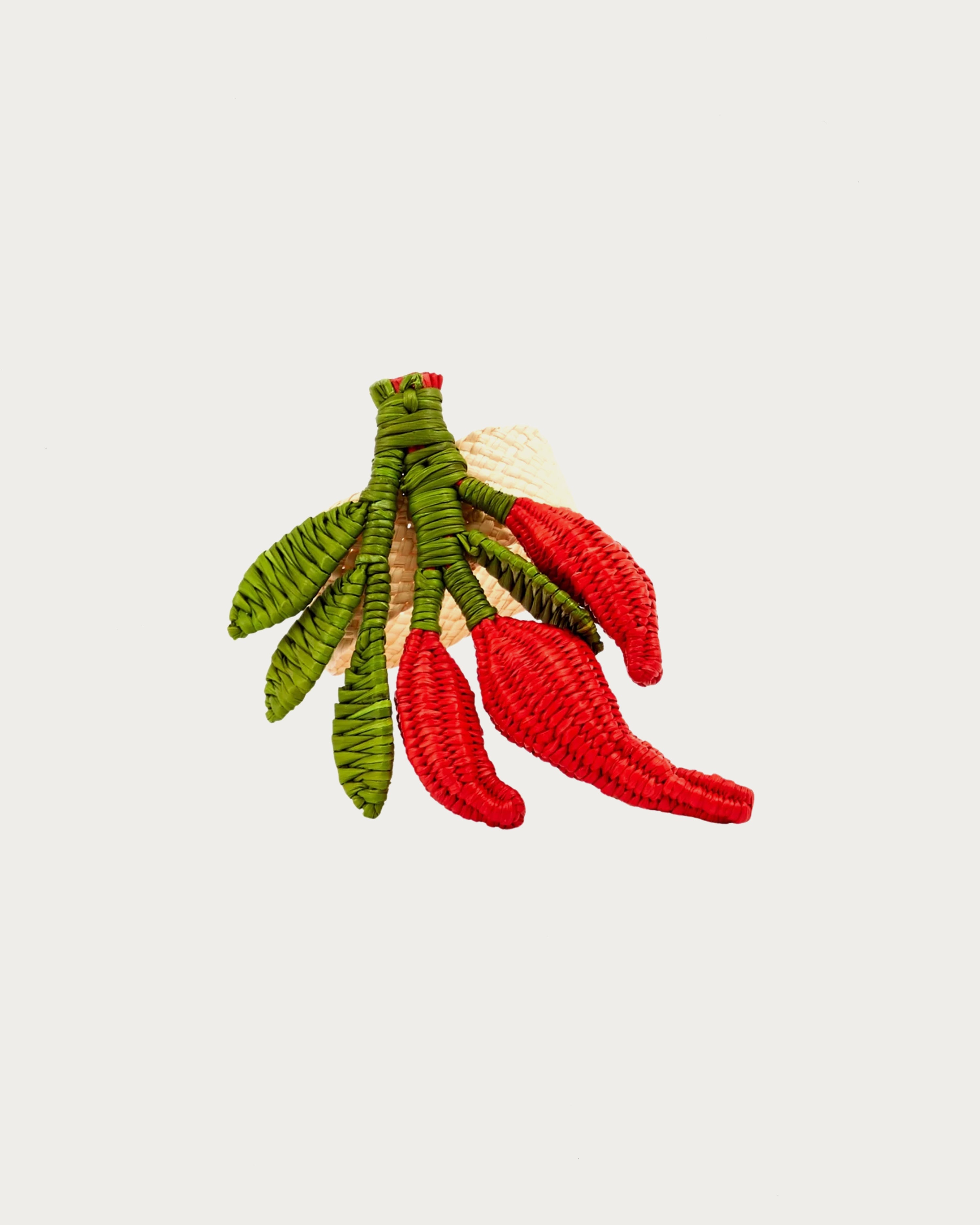 Hot Pepper Napkin Ring Red
