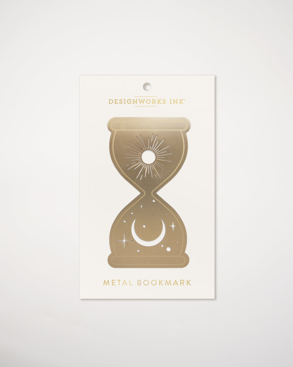 Hourglass Metal Bookmark