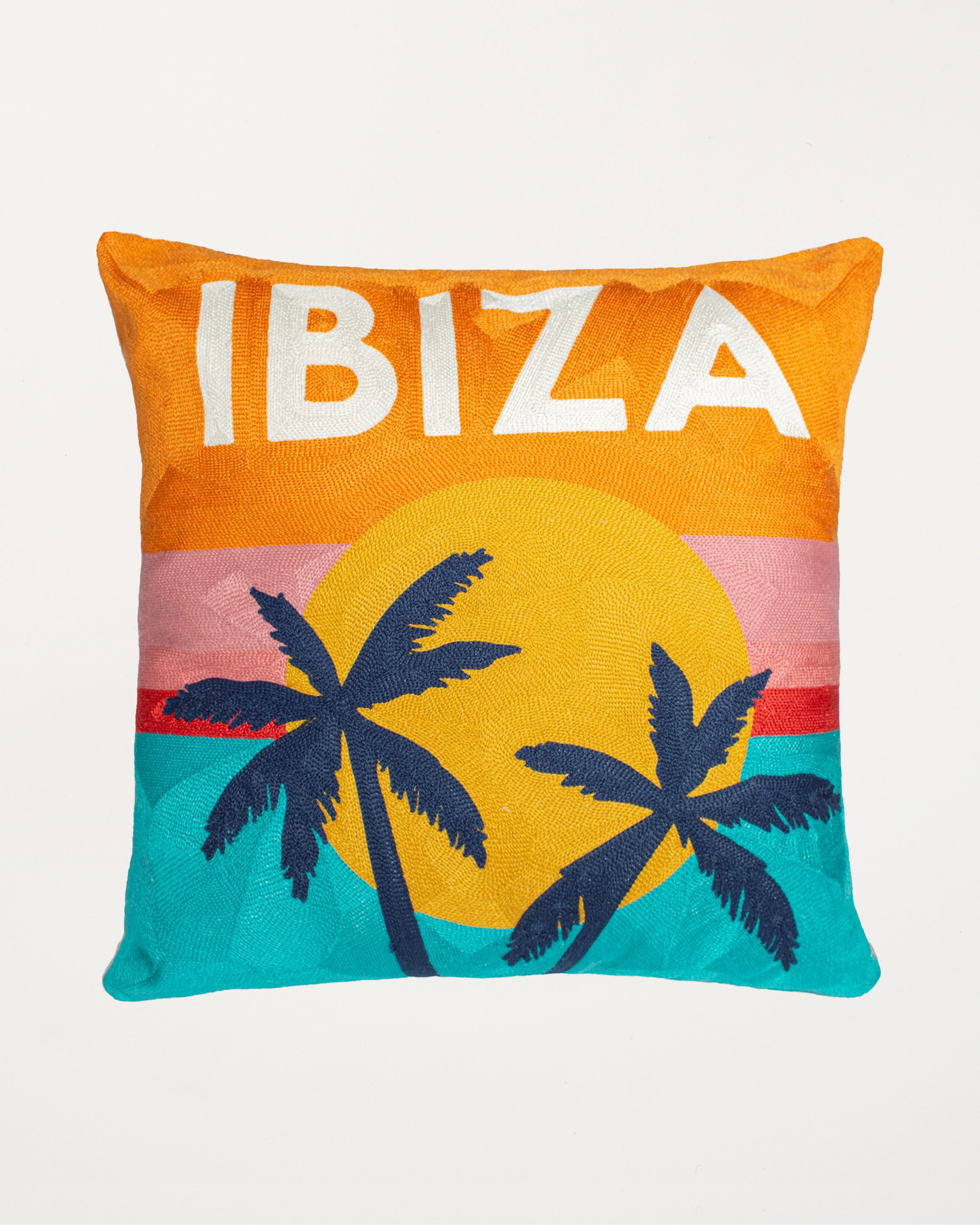 Ibiza Needlepoint Cushion