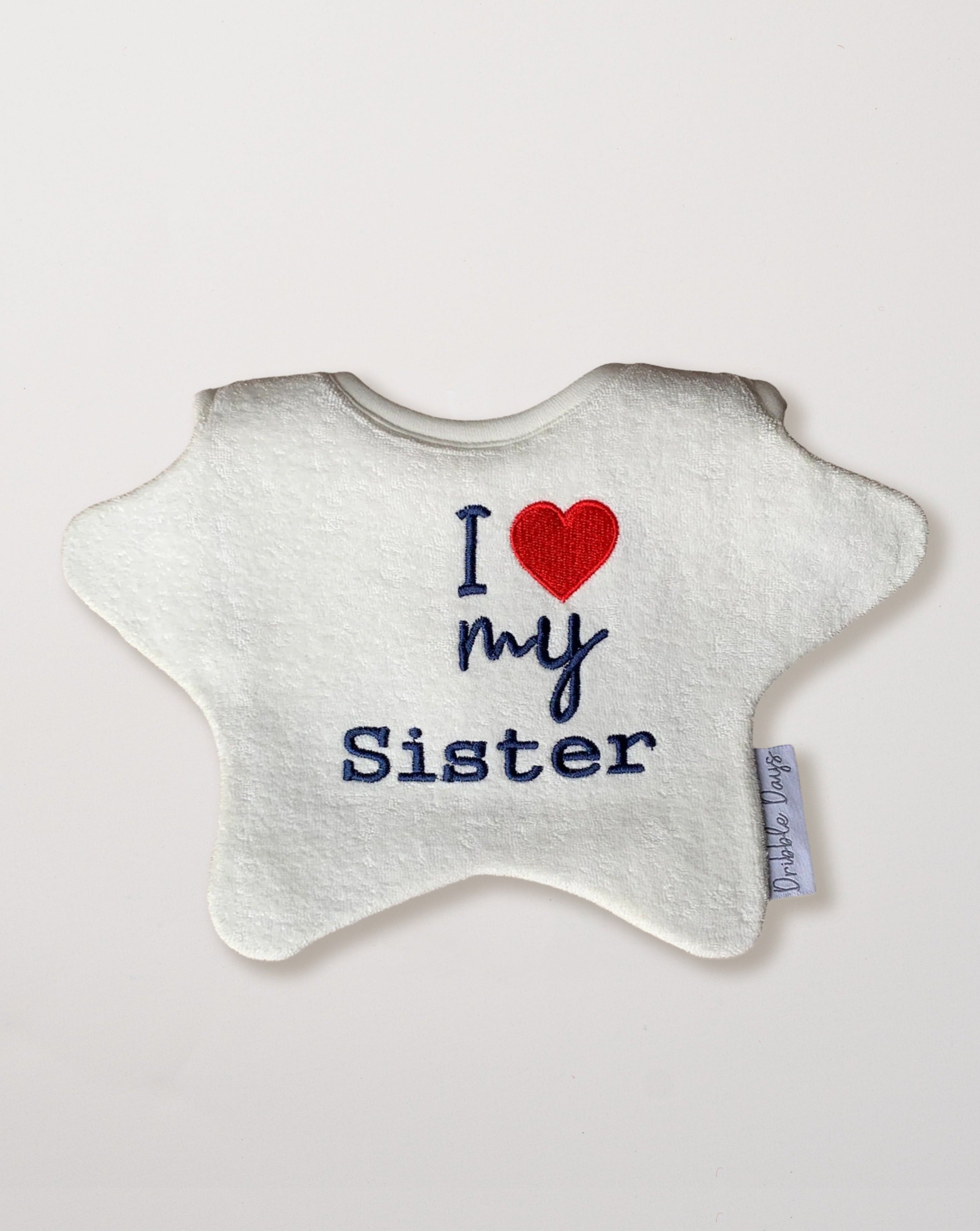 'I love my Sister' Baby Bib