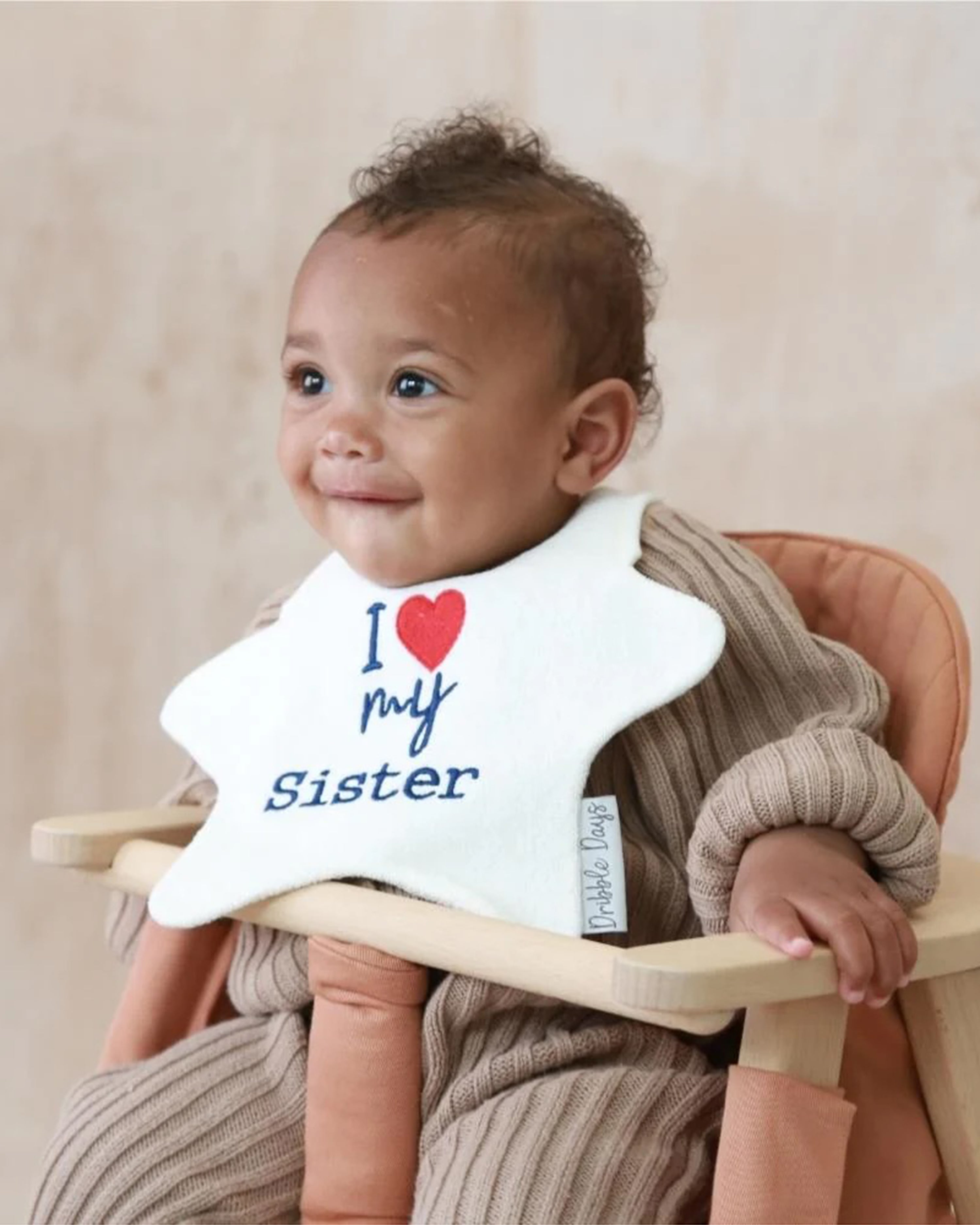 'I love my Sister' Baby Bib