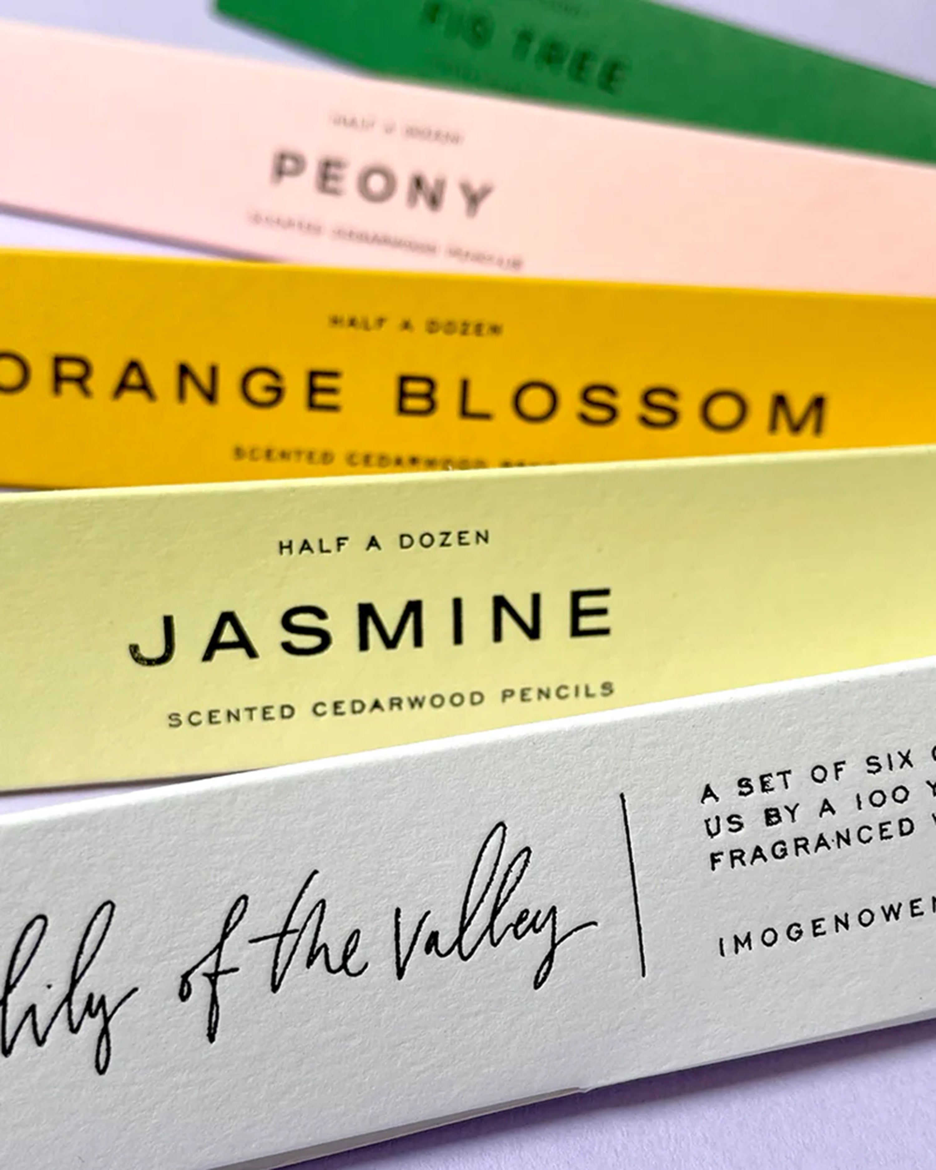 Peony Scented Pencils