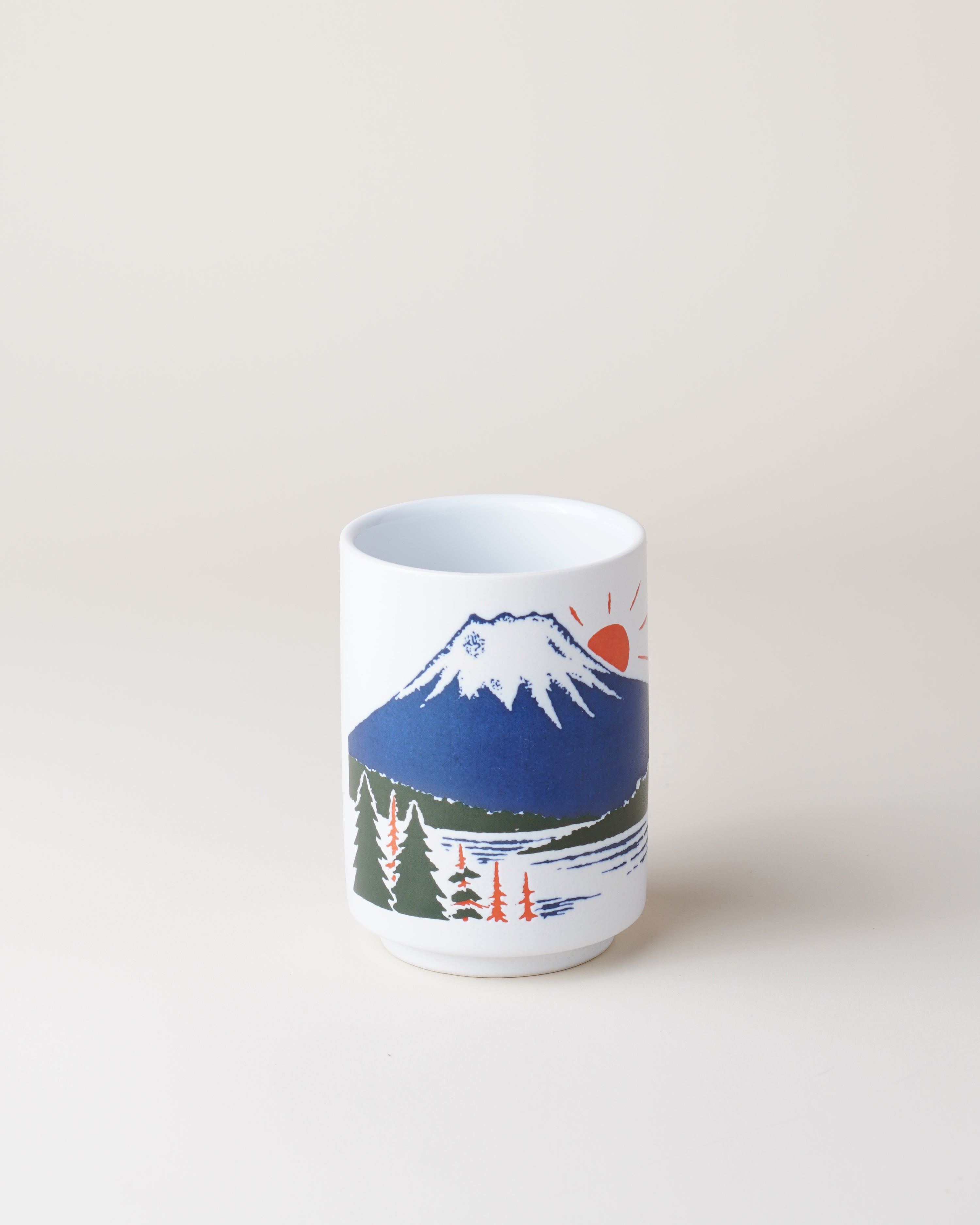Japanese Mug Blue Fuji