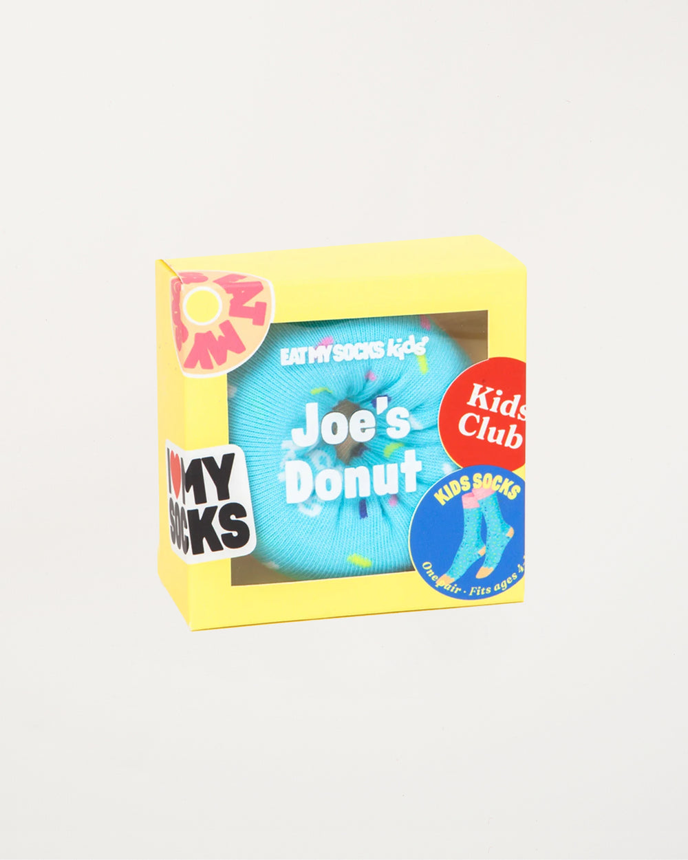 Joe's Donut Kids Blue Socks