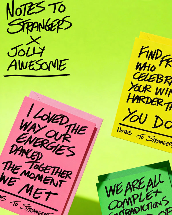 Notes To Strangers Card Anything Is Possible If You Are Prepared To Fail Enough