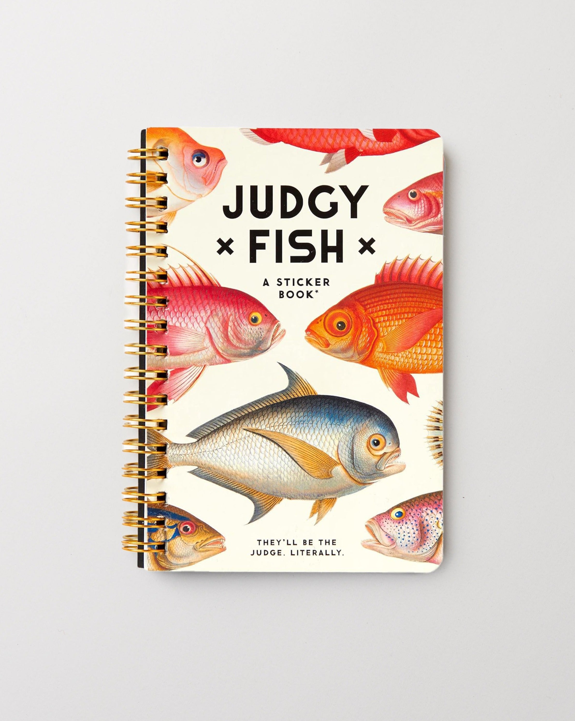 Judgy Fish Sticker Book