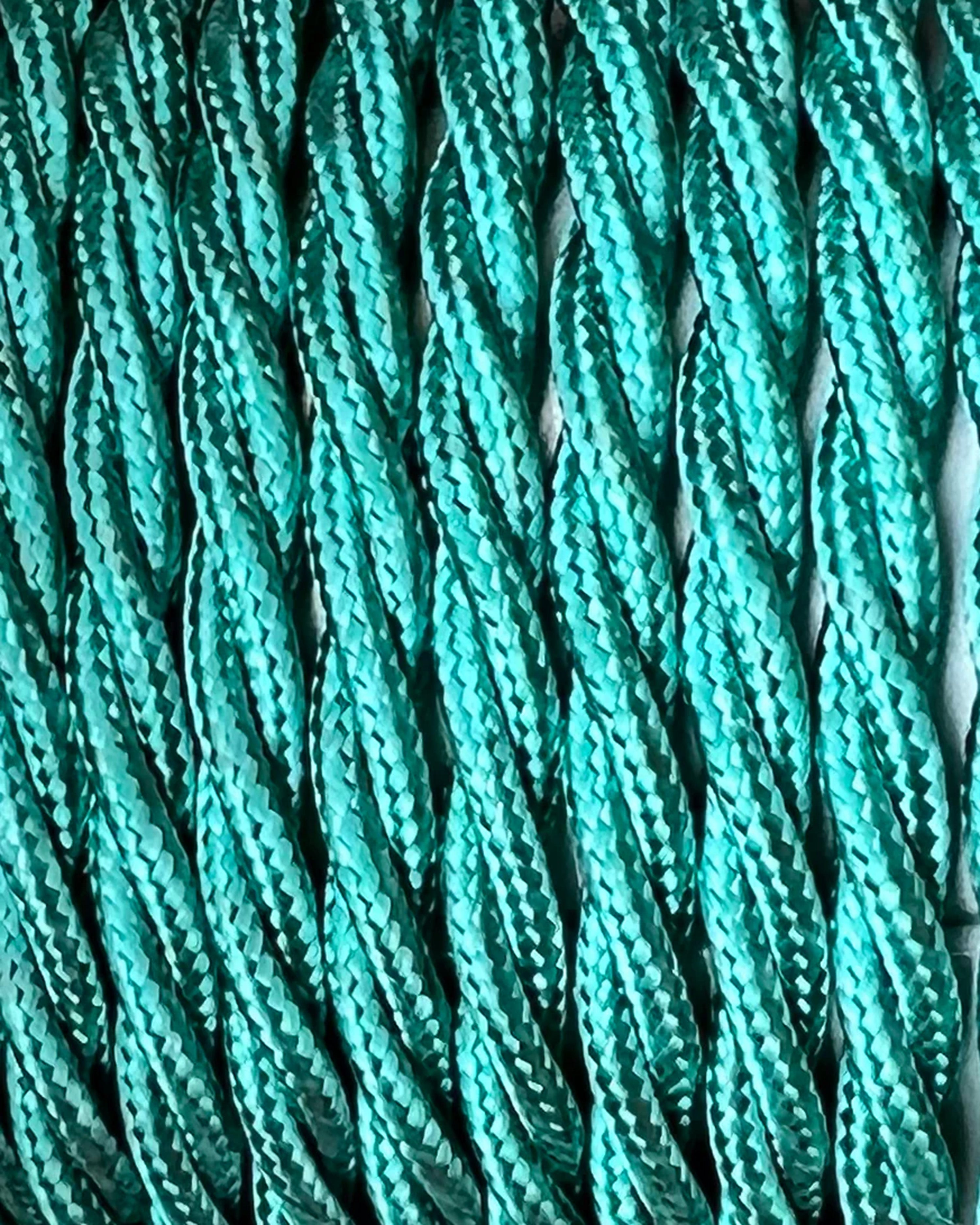 Kingfisher Lola's Leads Fabric Extension Cable 2m Black 2 Gang
