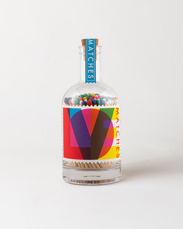 LOVE Bottle Matches