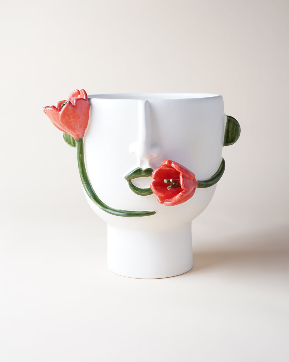 La Conturbante Red Tulips Medium Vase