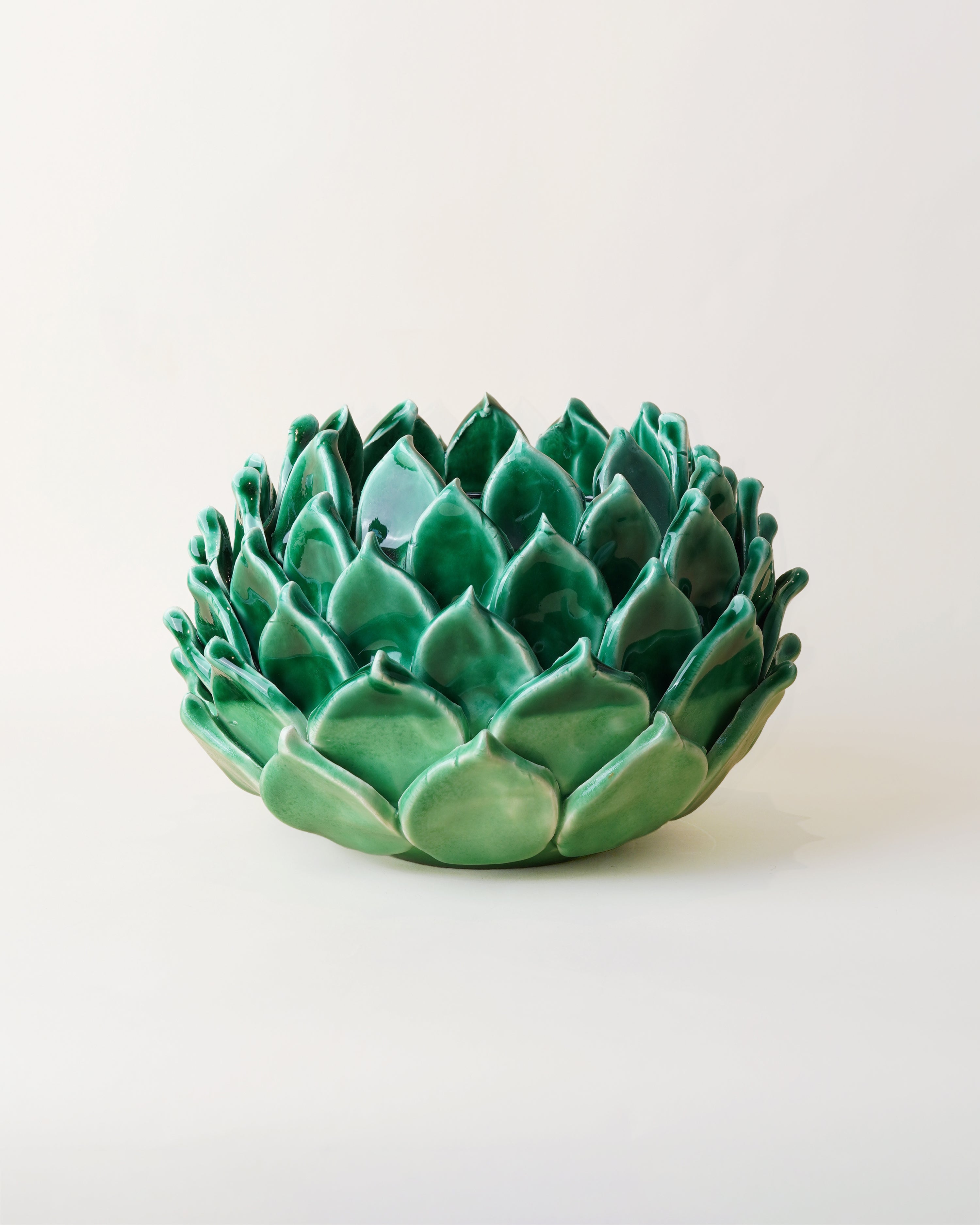 La Cynara Green Medium Vase