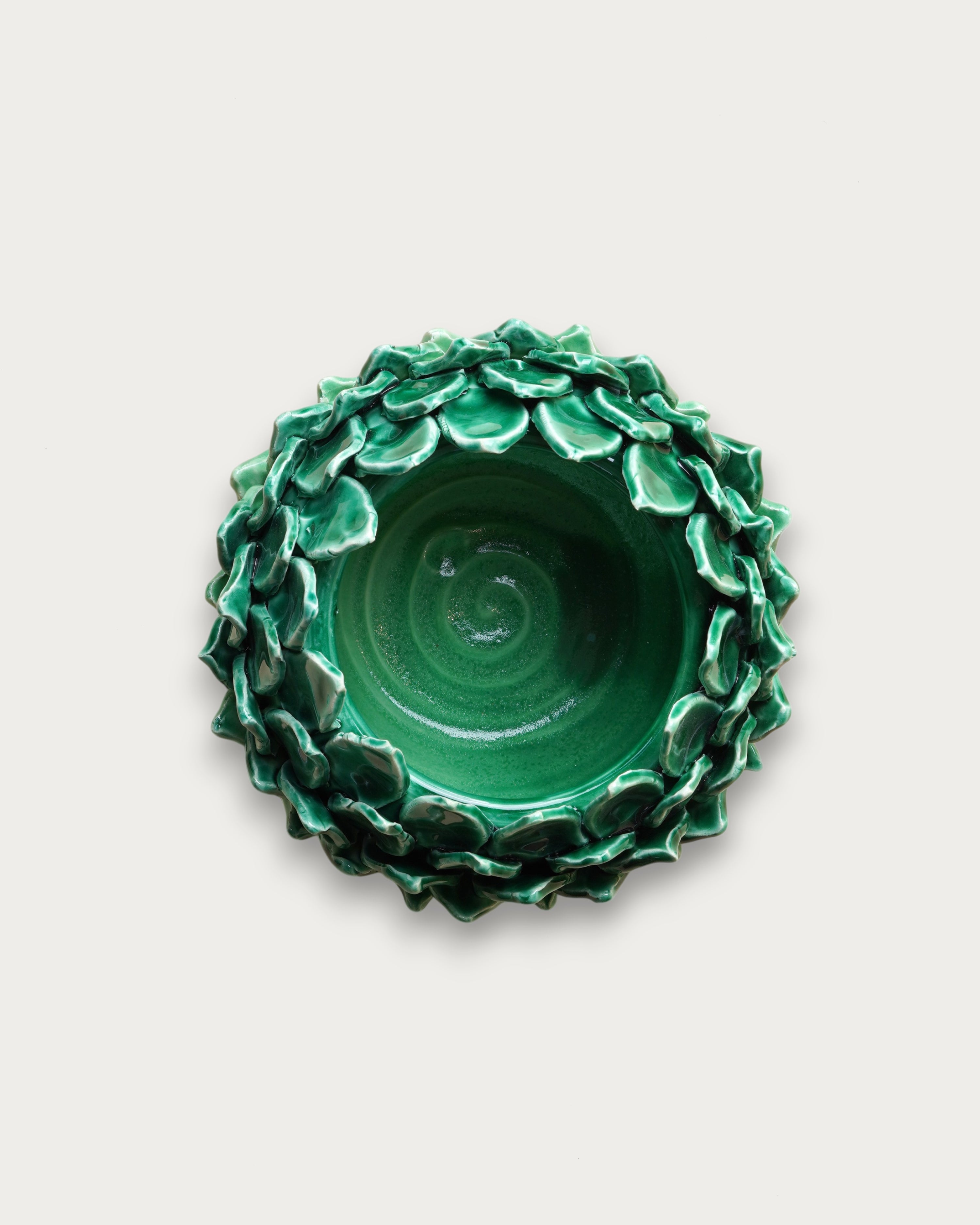 La Cynara Green Medium Vase