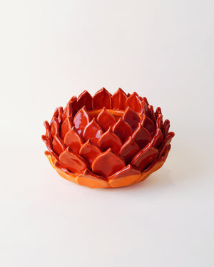 La Cynara Red and Orange Medium Vase