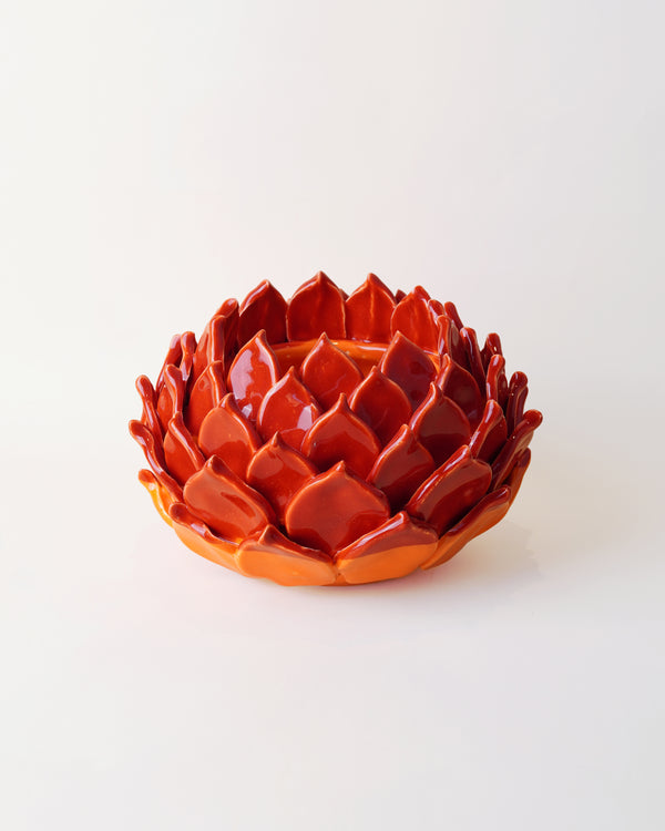 La Cynara Red and Orange Medium Vase