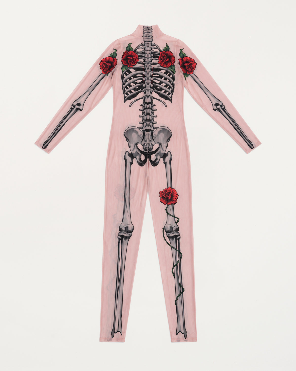 Lady Death Tat Skeleton Catsuit