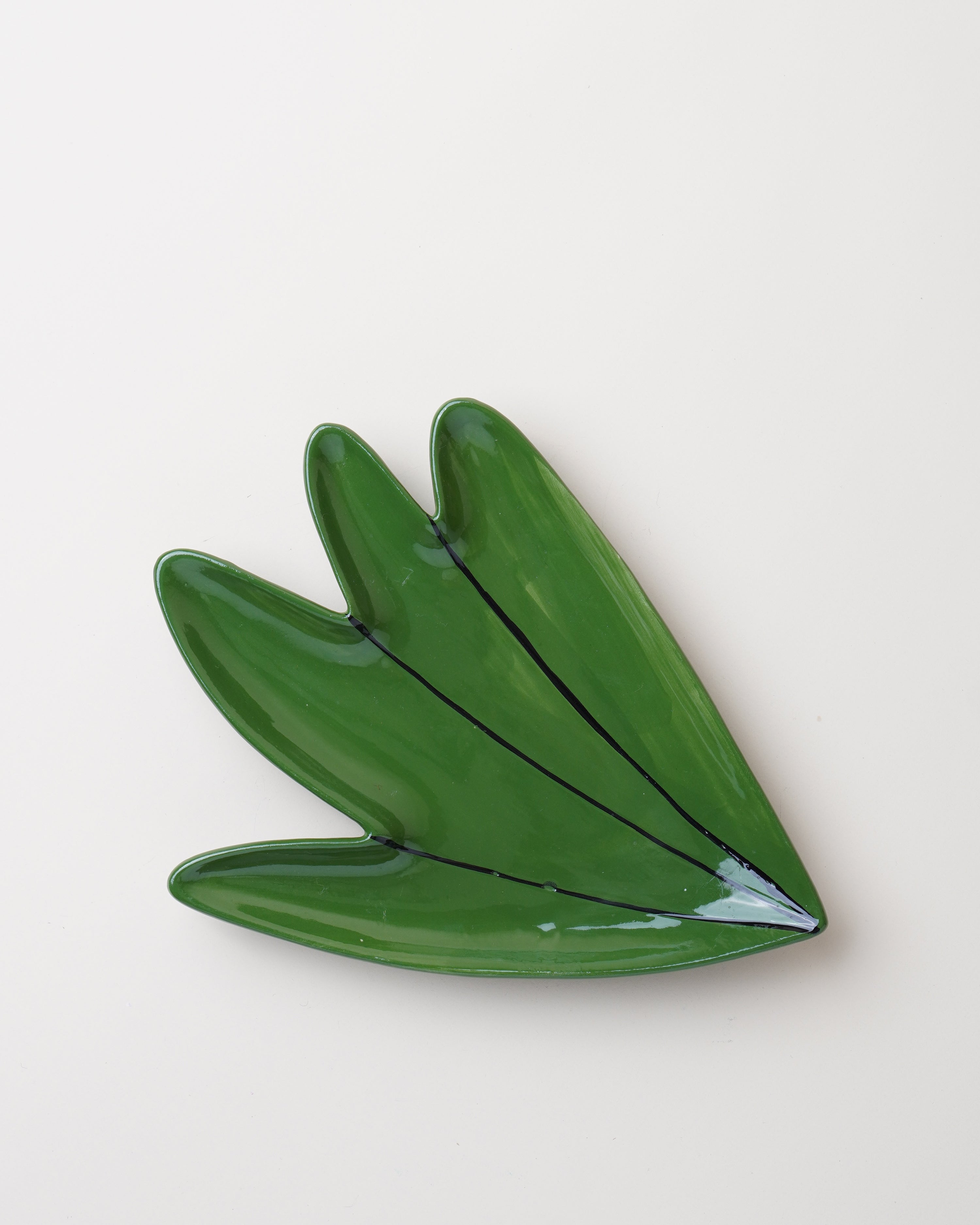 Leaf Plate Dark Green